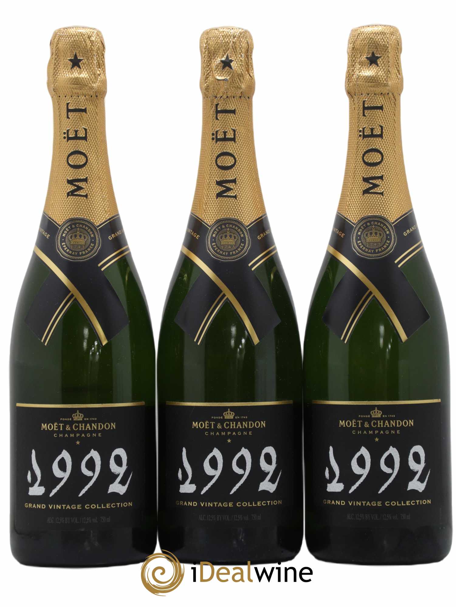Grand Vintage Moët et Chandon 1992 - Lot de 3 bouteilles - 0