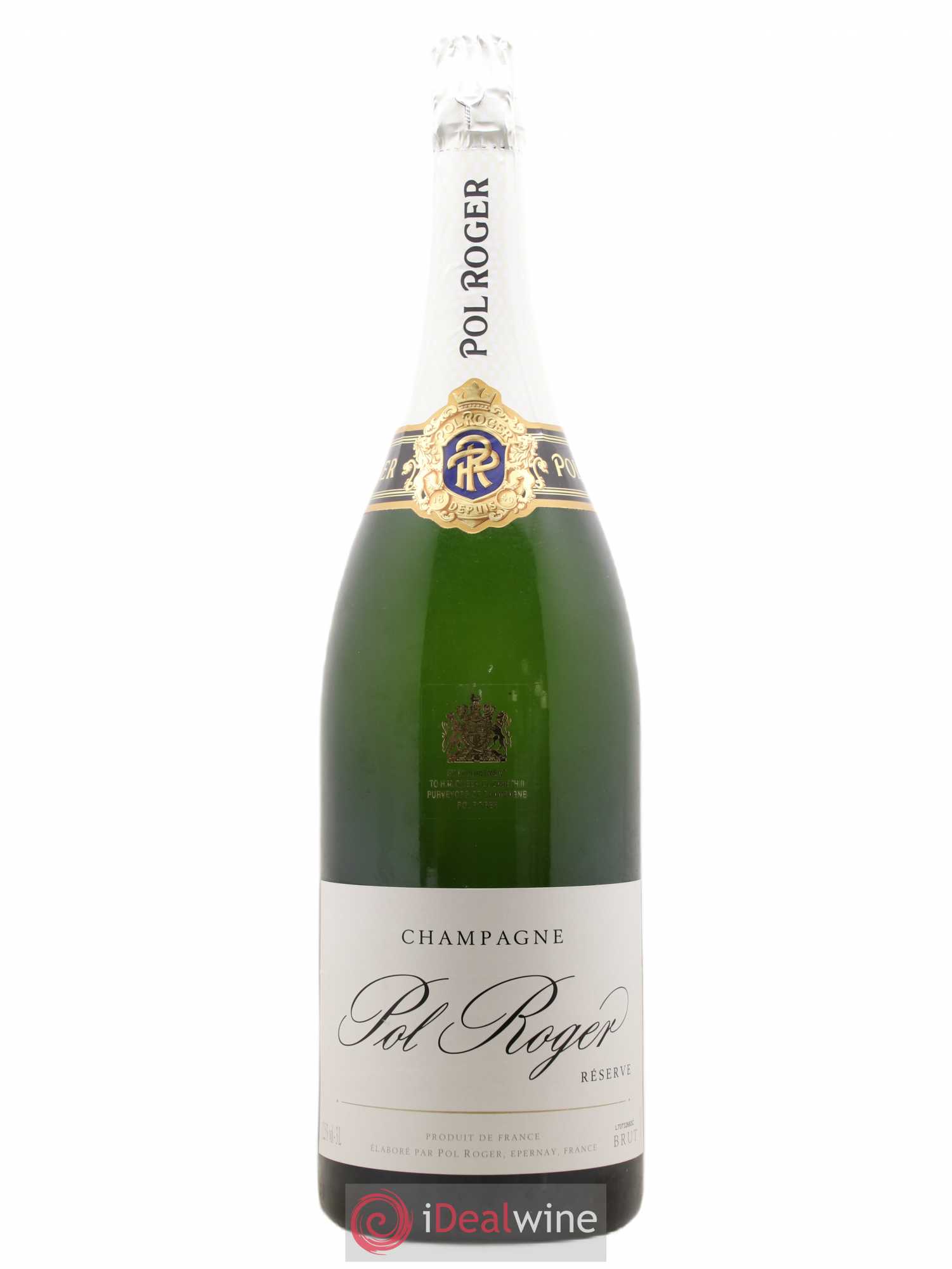 Brut Réserve Pol Roger - Lot de 1 jeroboam - 0