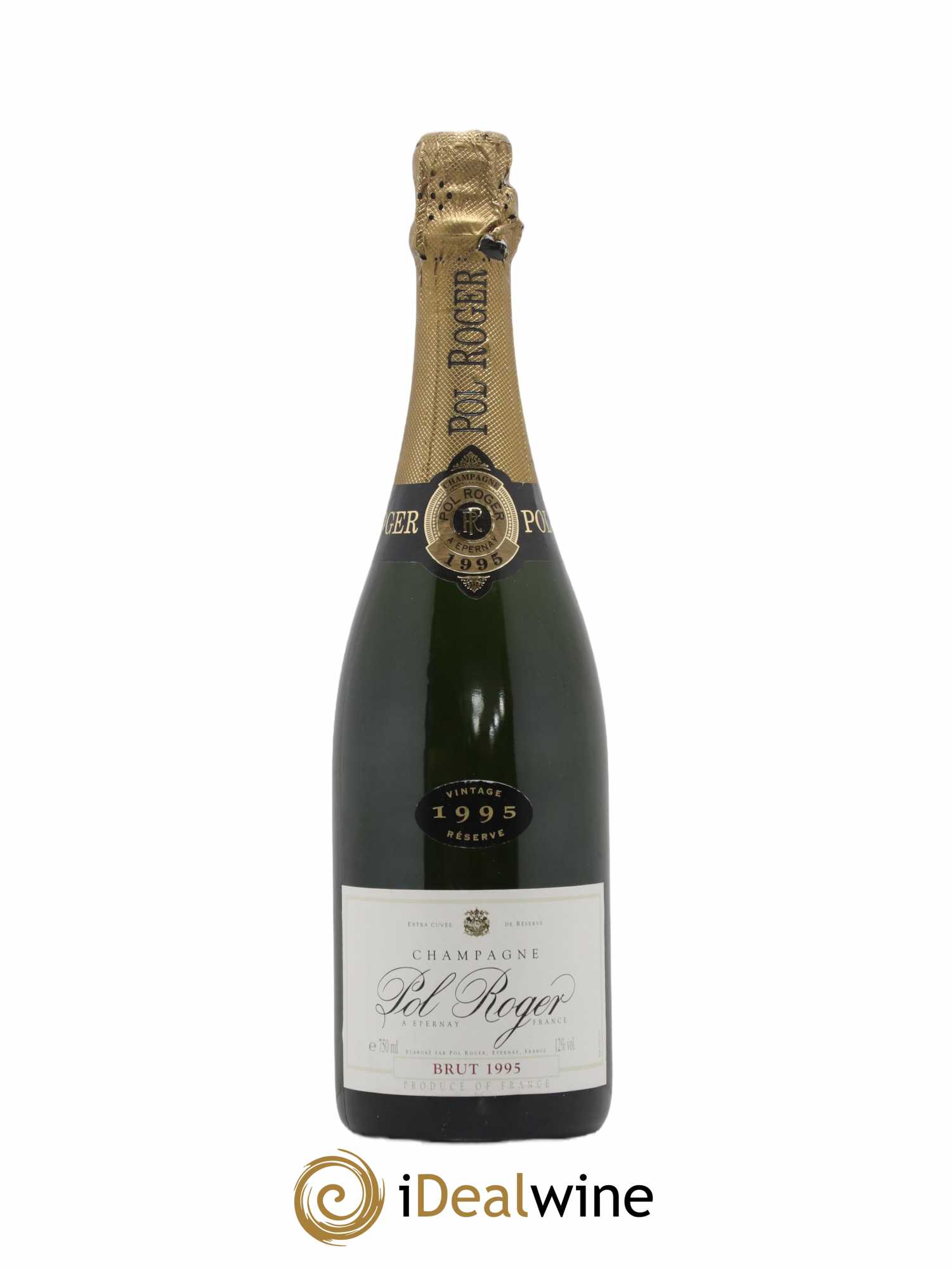 Brut Vintage Pol Roger 1995 - Lot de 1 bouteille - 1