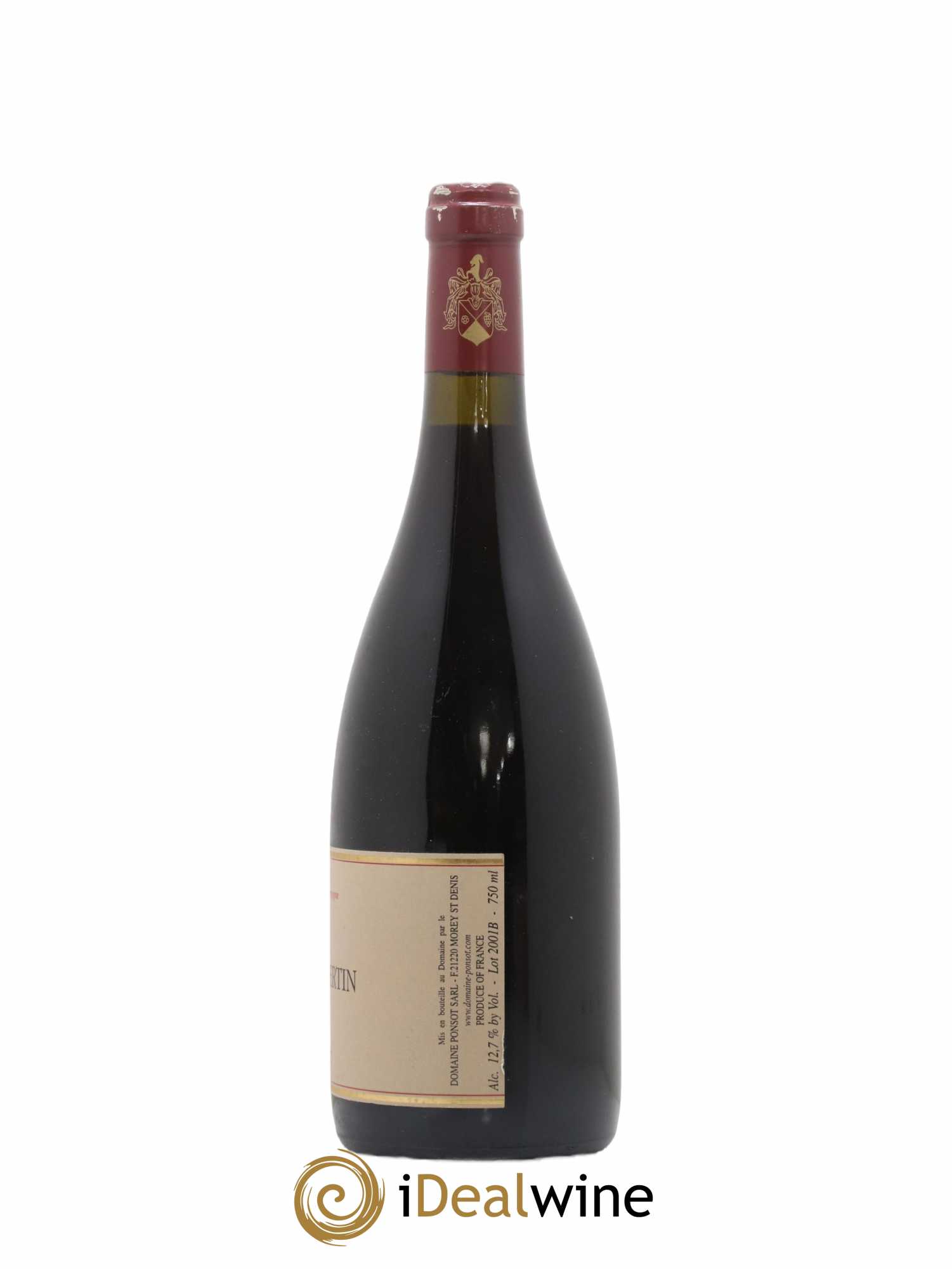 Griotte-Chambertin Grand Cru Ponsot (Domaine) 2001 - Lot de 1 bouteille - 2
