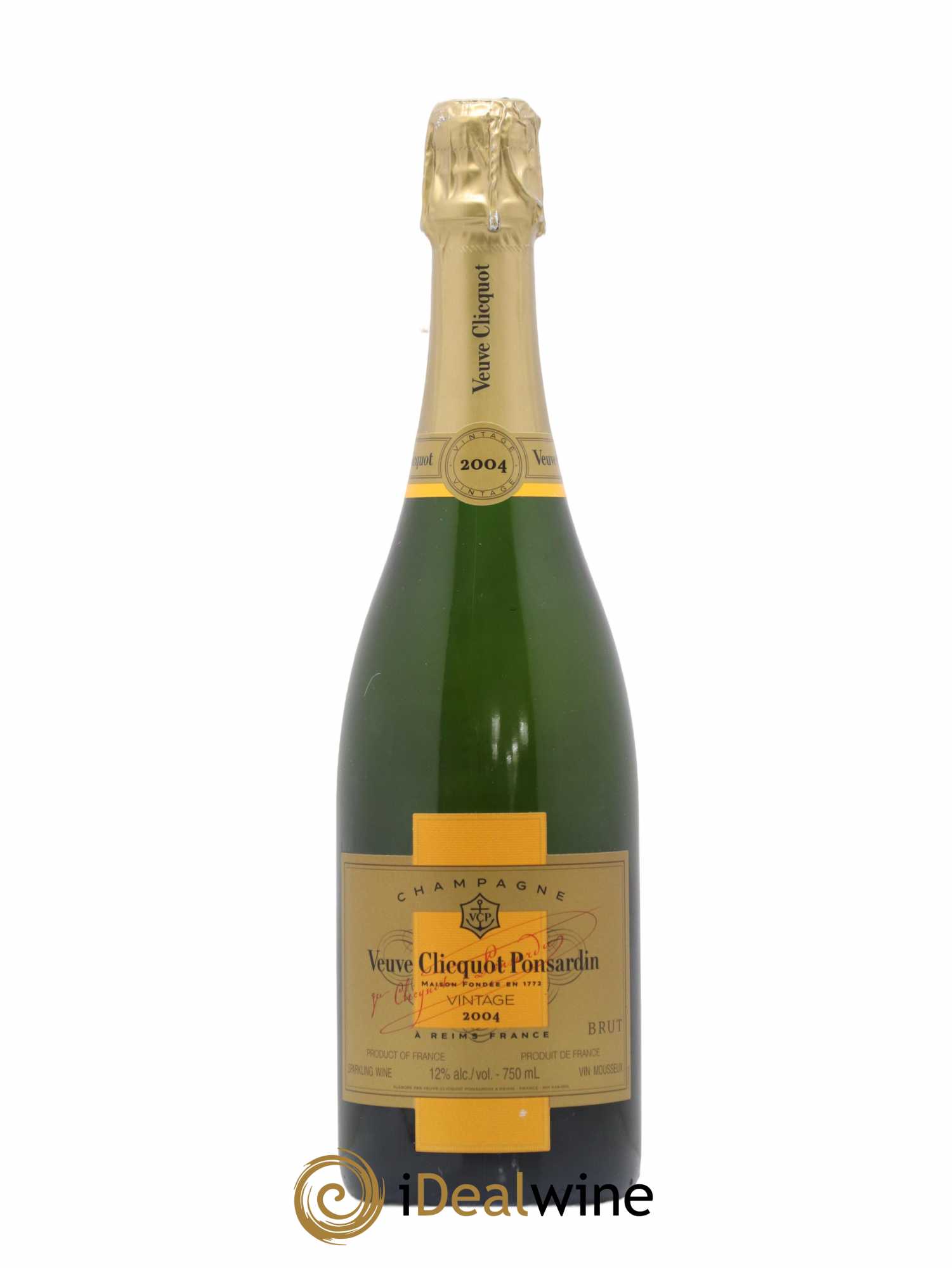 Vintage Veuve Clicquot 2004 - Lot de 1 bouteille - 0