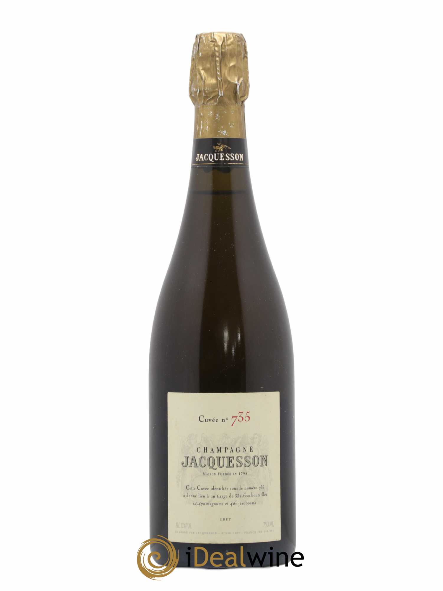 Cuvée 735 Jacquesson - Lot de 1 bouteille - 0