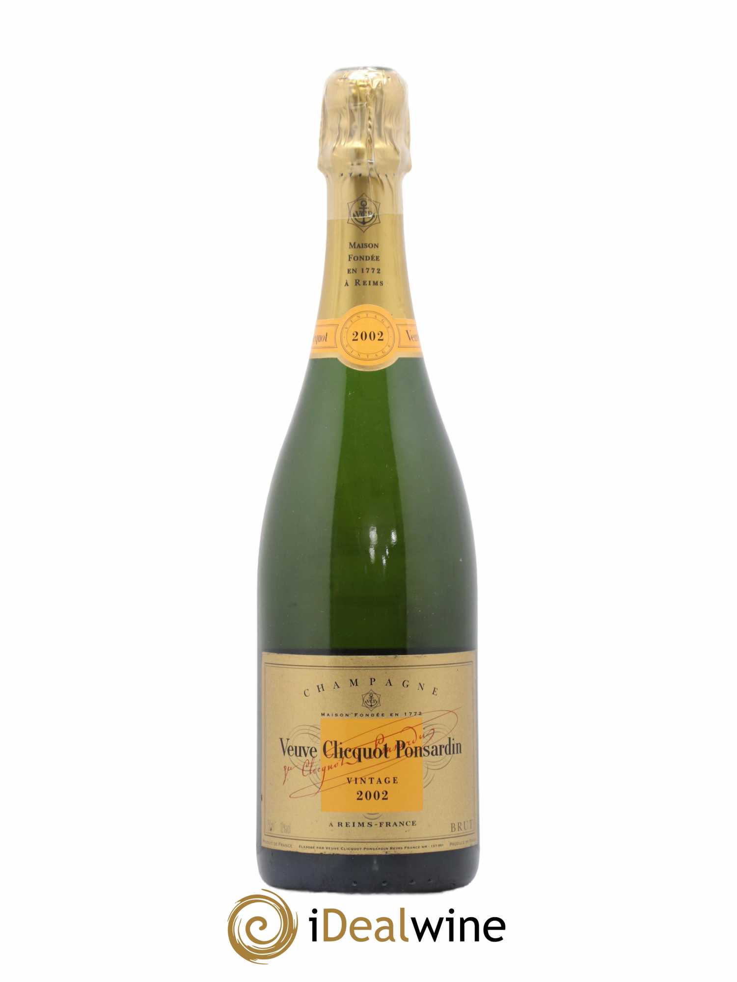 Vintage Veuve Clicquot 2002 - Lot de 1 bouteille - 0