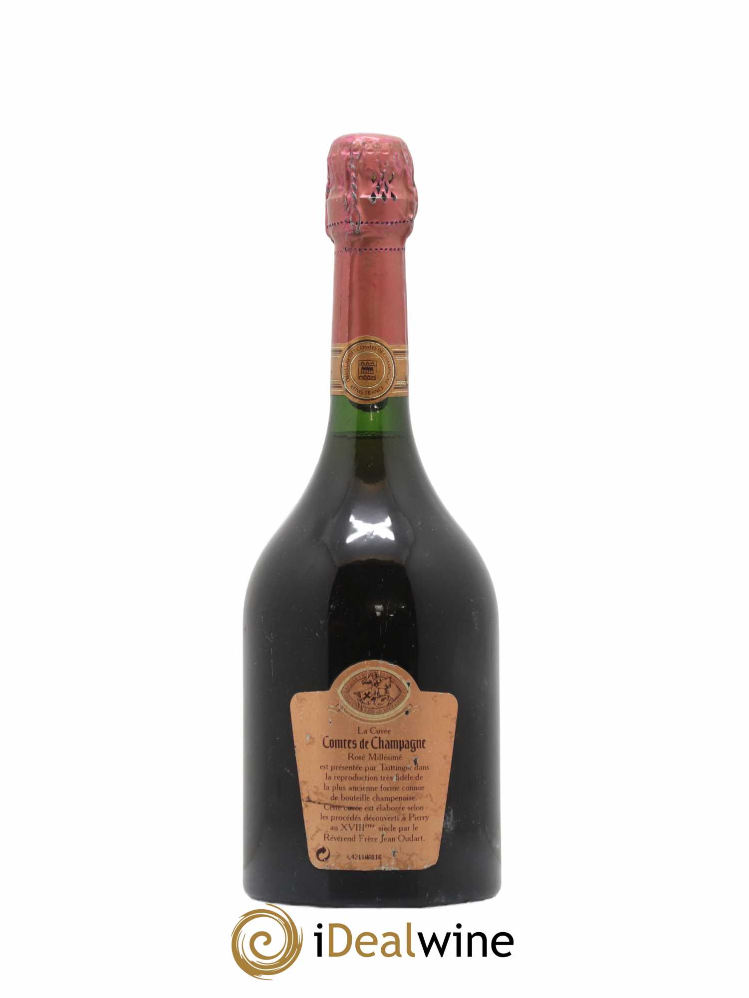 Comtes de Champagne Rosé Grand Cru Brut Taittinger 1985 - Lot de 1 bouteille - 1