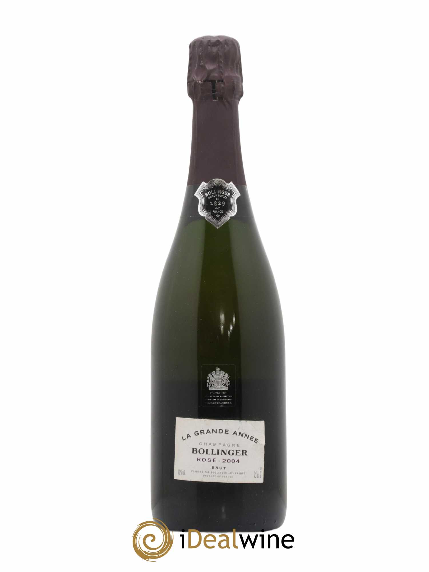 Grande Année Brut Bollinger 2004 - Lot de 1 bouteille - 0