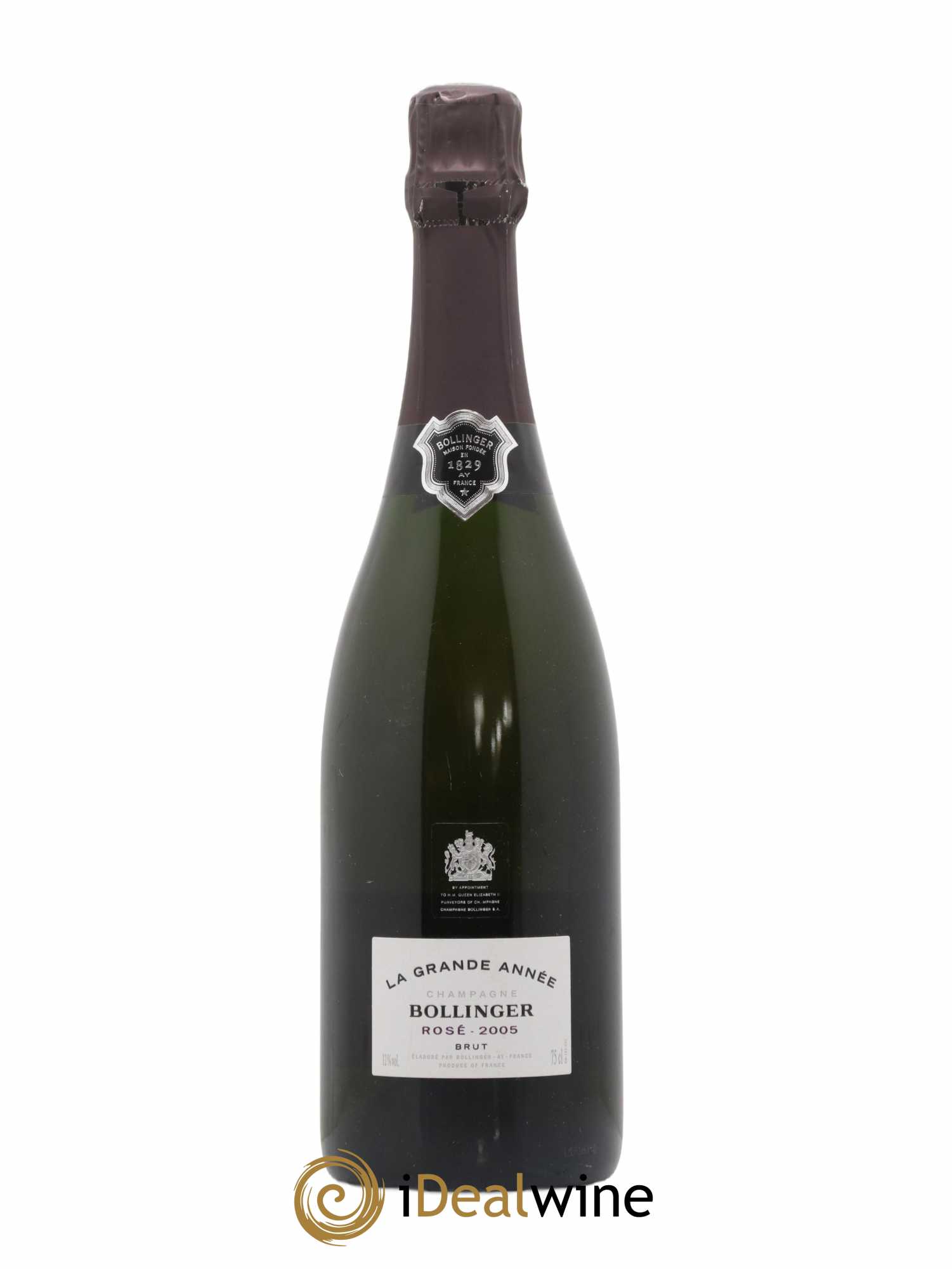 Grande Année Brut Bollinger 2005 - Lot de 1 bouteille - 0