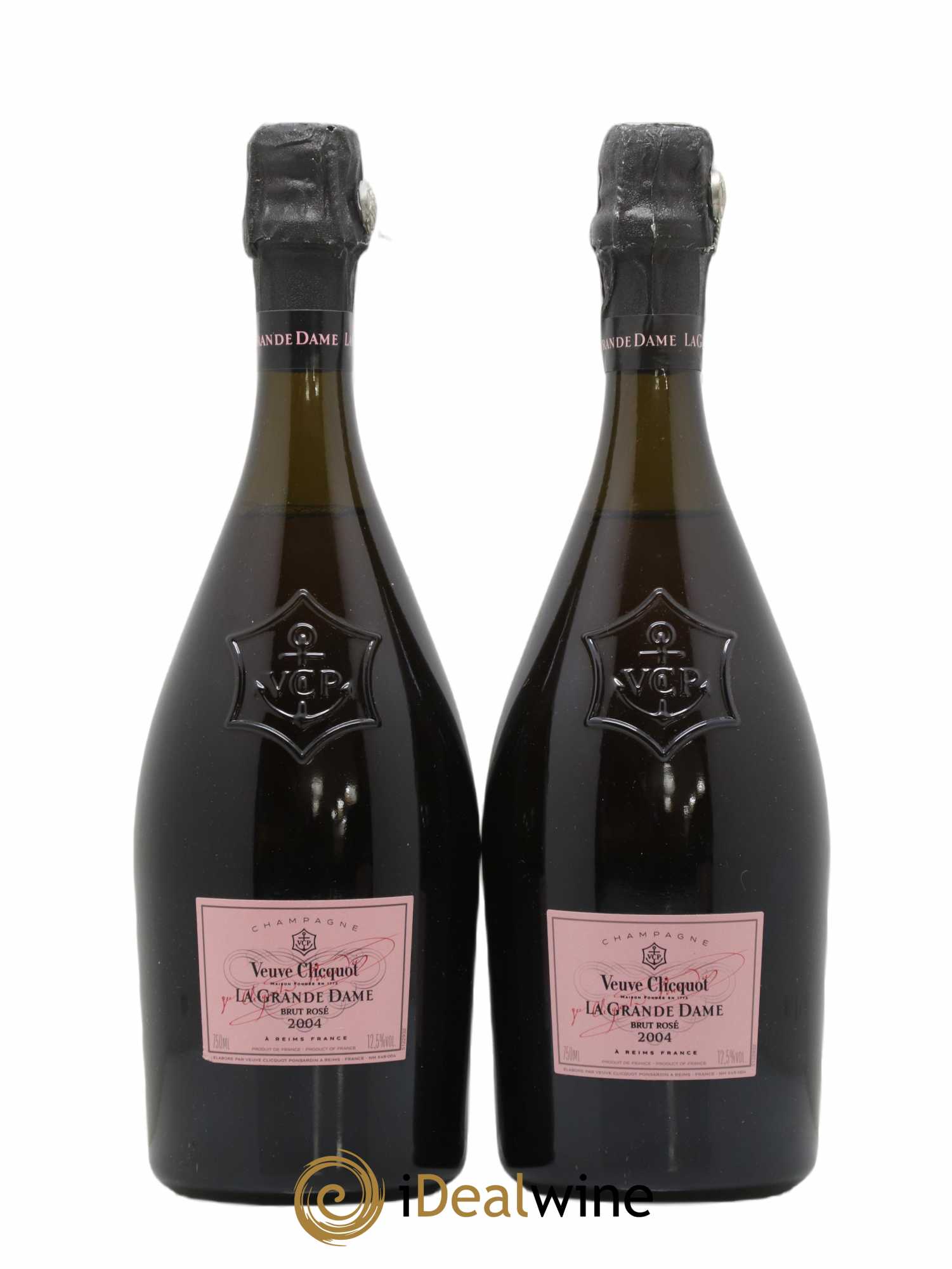 La Grande Dame Veuve Clicquot 2004 - Lot de 2 bouteilles - 0