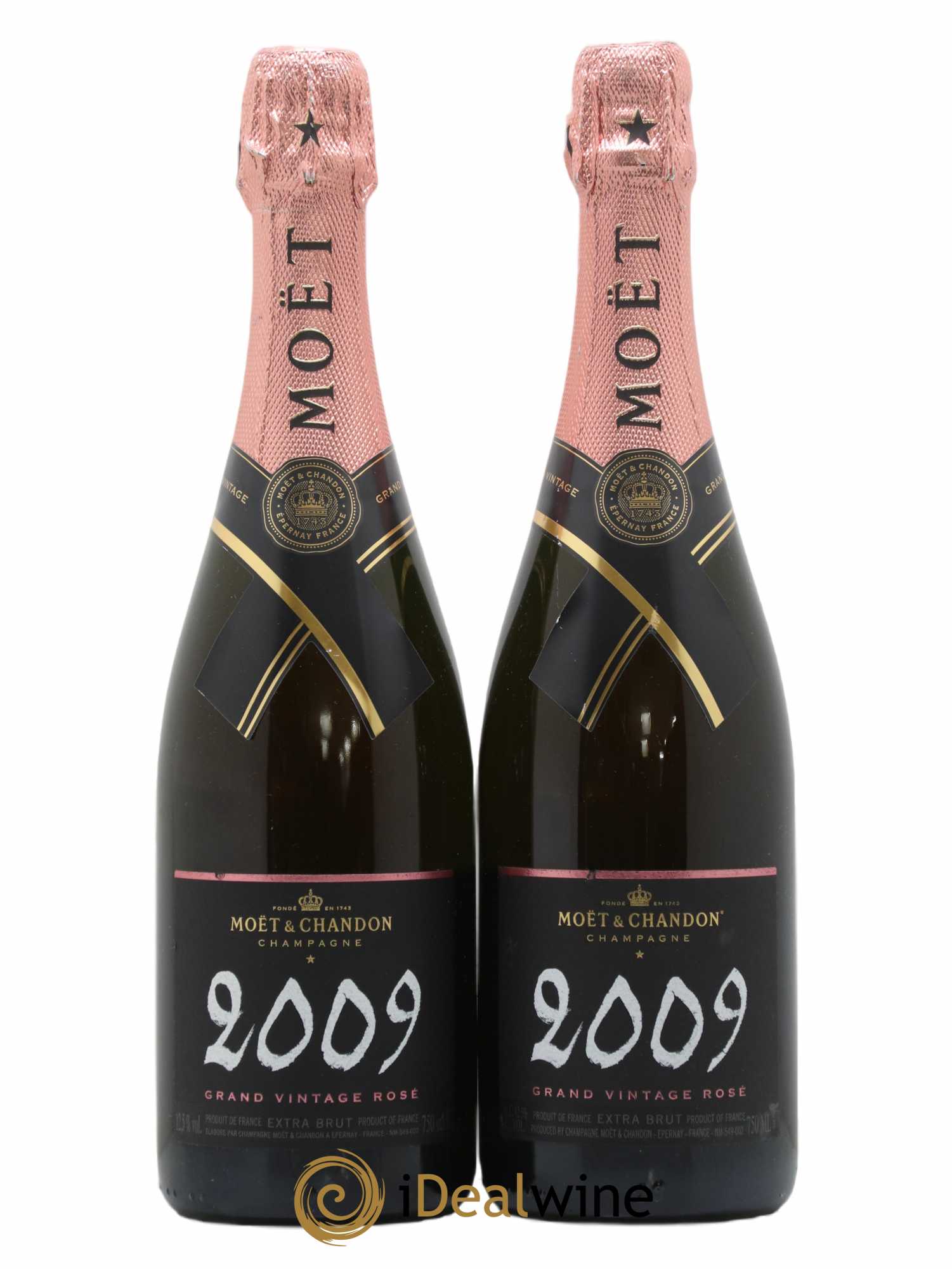 Grand Vintage Moët et Chandon 2009 - Lot de 2 bouteilles - 0