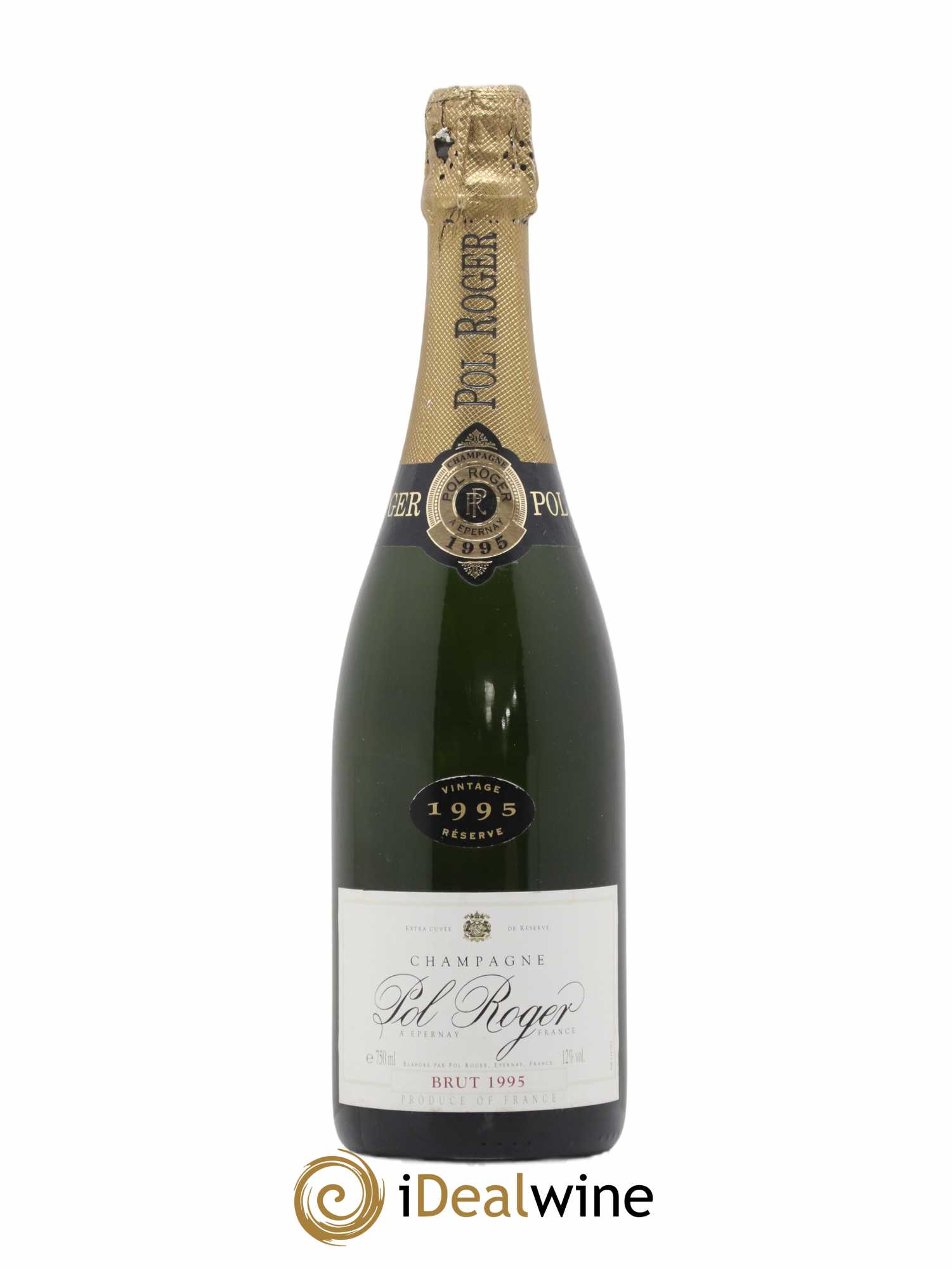 Brut Vintage Pol Roger 1995 - Lot de 1 bouteille - 0