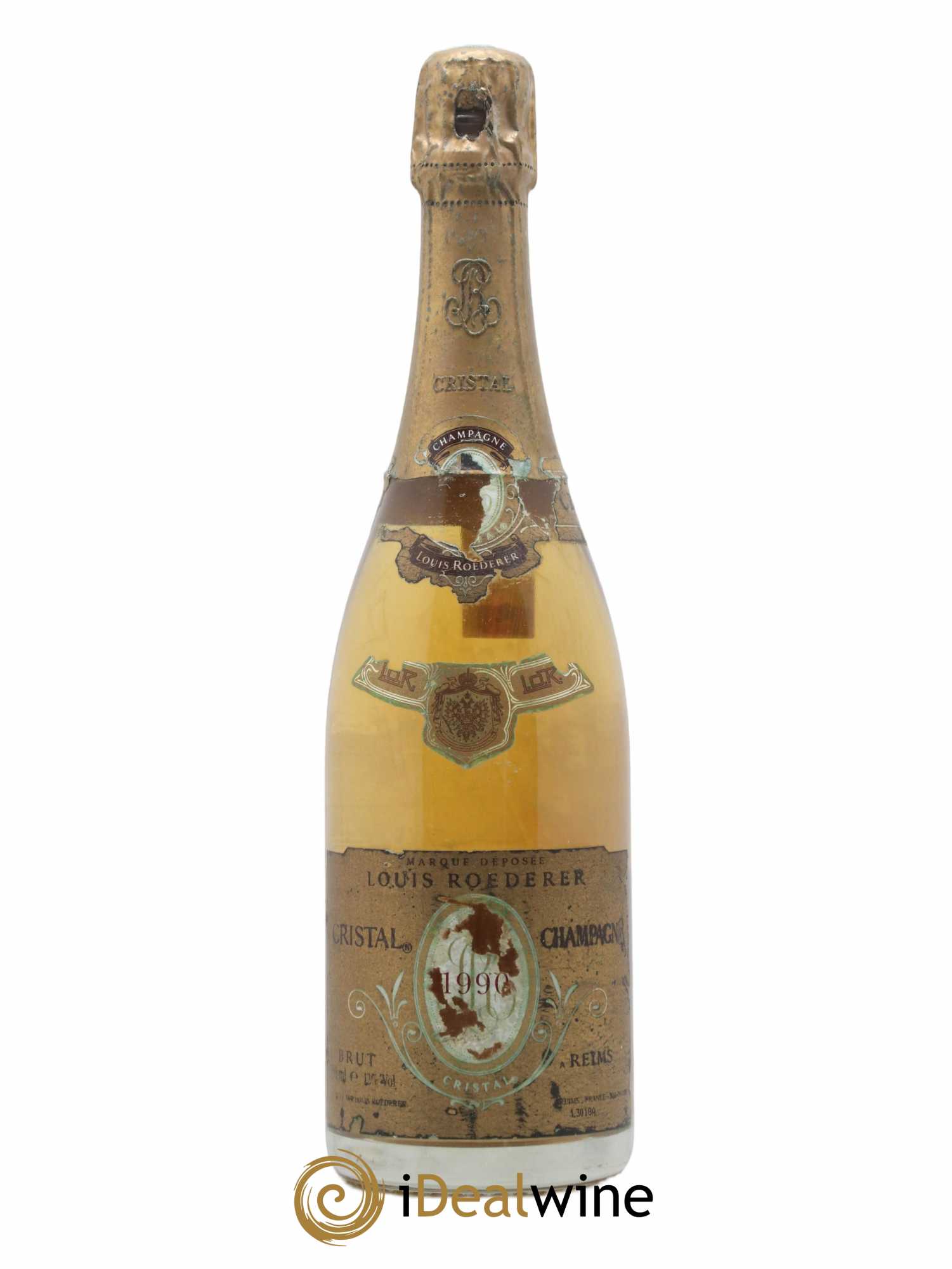 Cristal Louis Roederer 1990 - Lot de 1 bouteille - 0