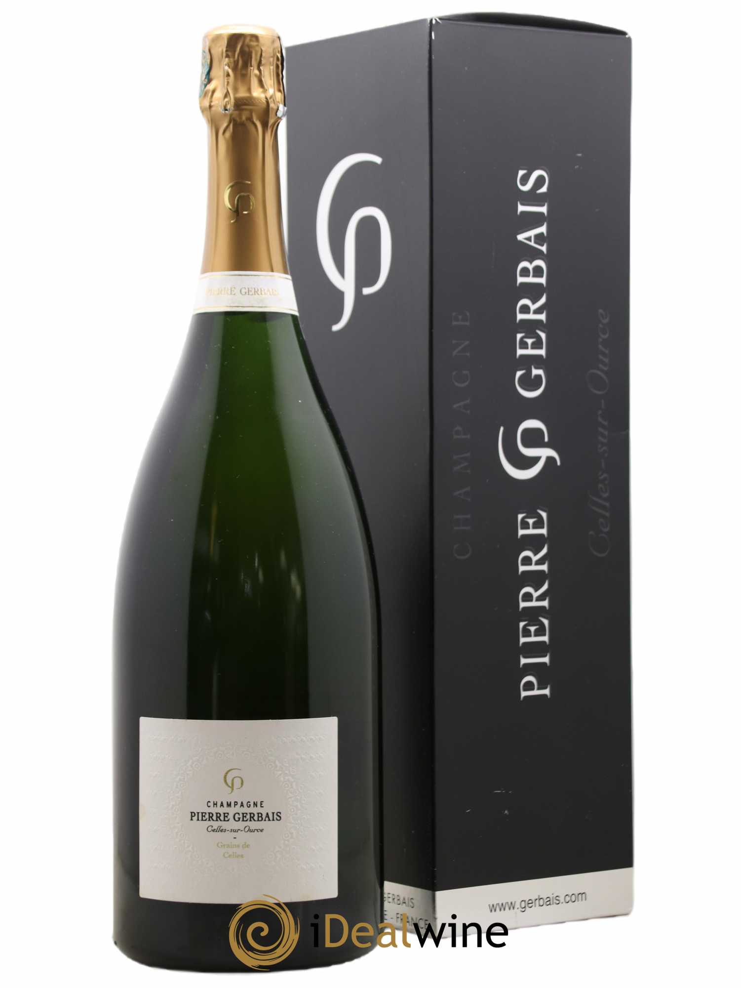 Champagne Grains de Celles Pierre Gerbais 2012 - Lot de 1 magnum - 0