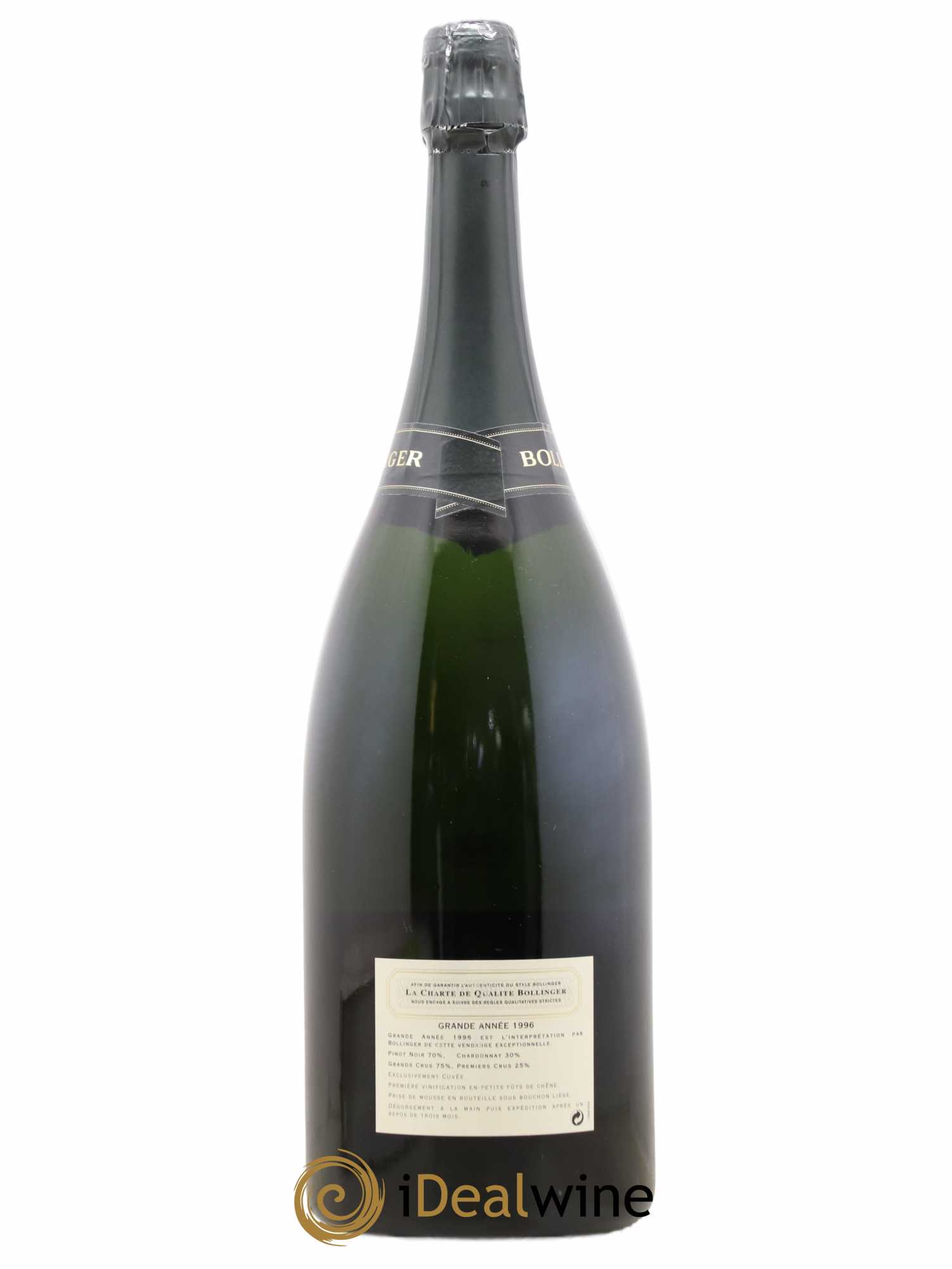 La Grande Année Brut Bollinger 1996 - Lot de 1 magnum - 2