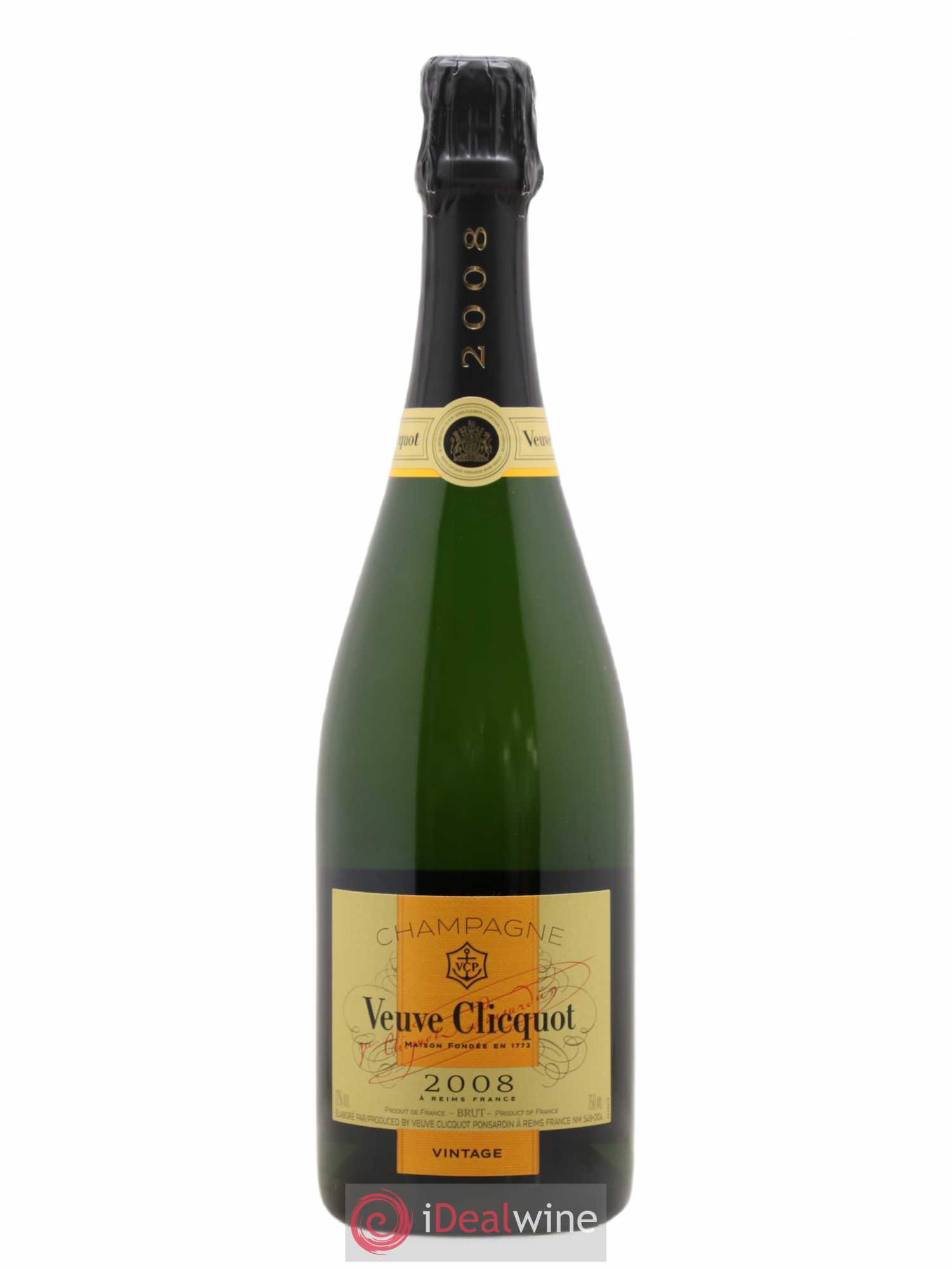 Brut Millésimé Veuve Clicquot 2008 - Lot de 1 bouteille - 0
