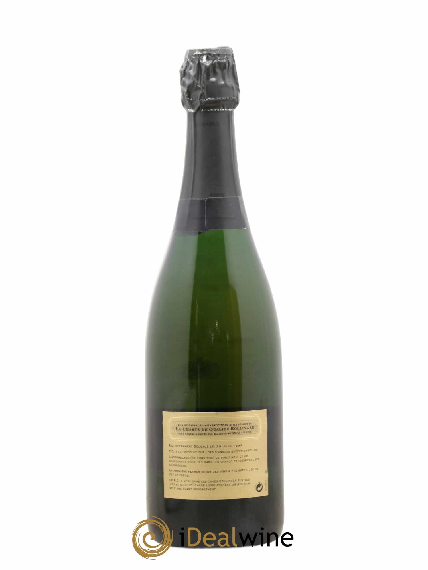 R.D. Extra-Brut Bollinger 1981 - Lot de 1 bouteille - 2