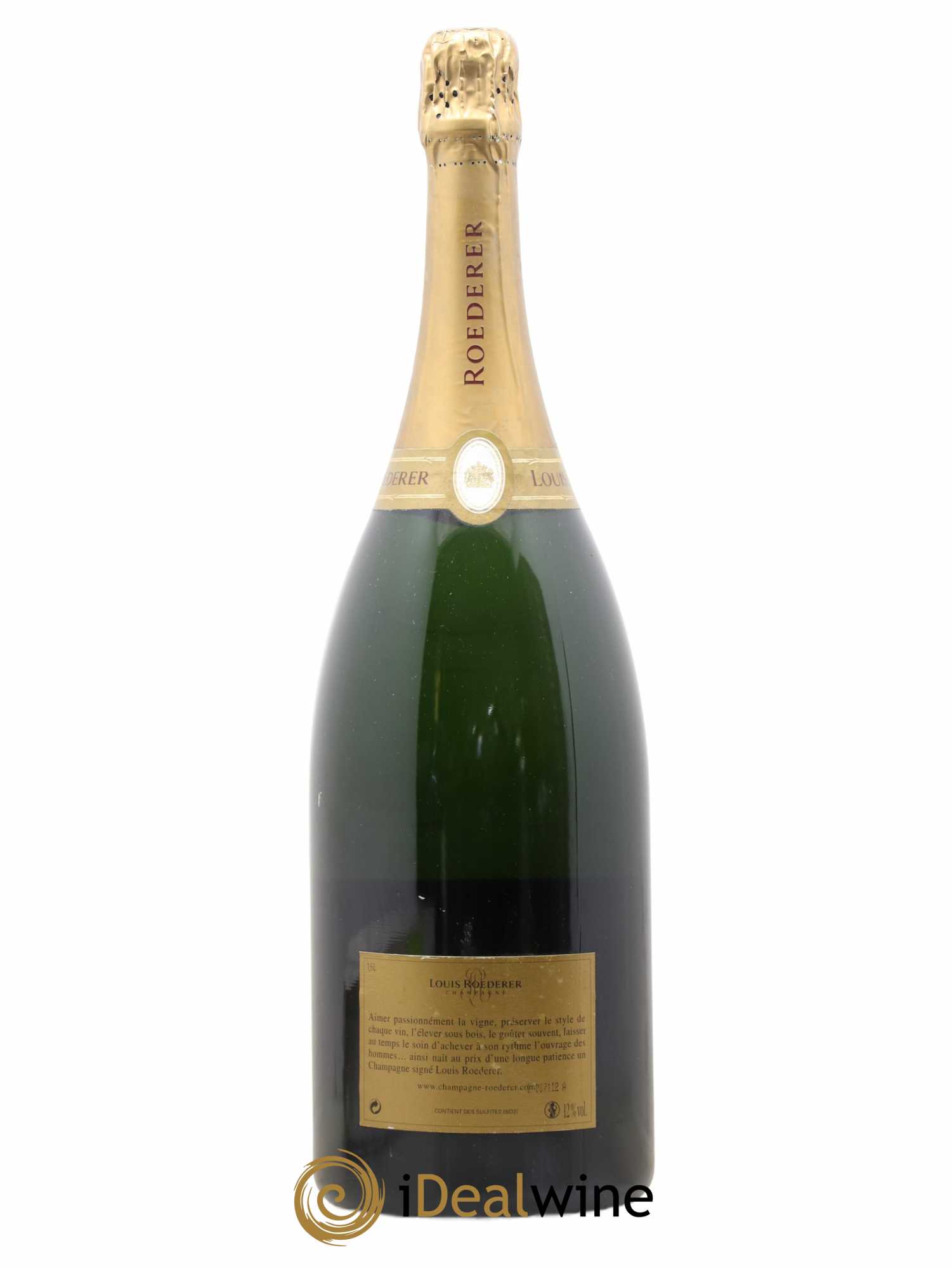 Millésimé Brut Louis Roederer 2003 - Lot de 1 magnum - 2