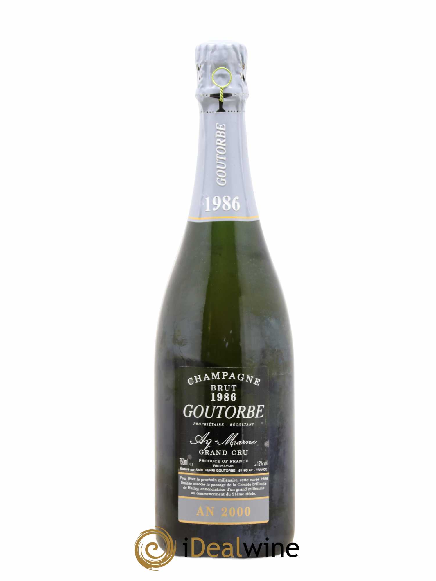 Champagne Goutorbe 1986 - Posten von 1 Flasche - 2