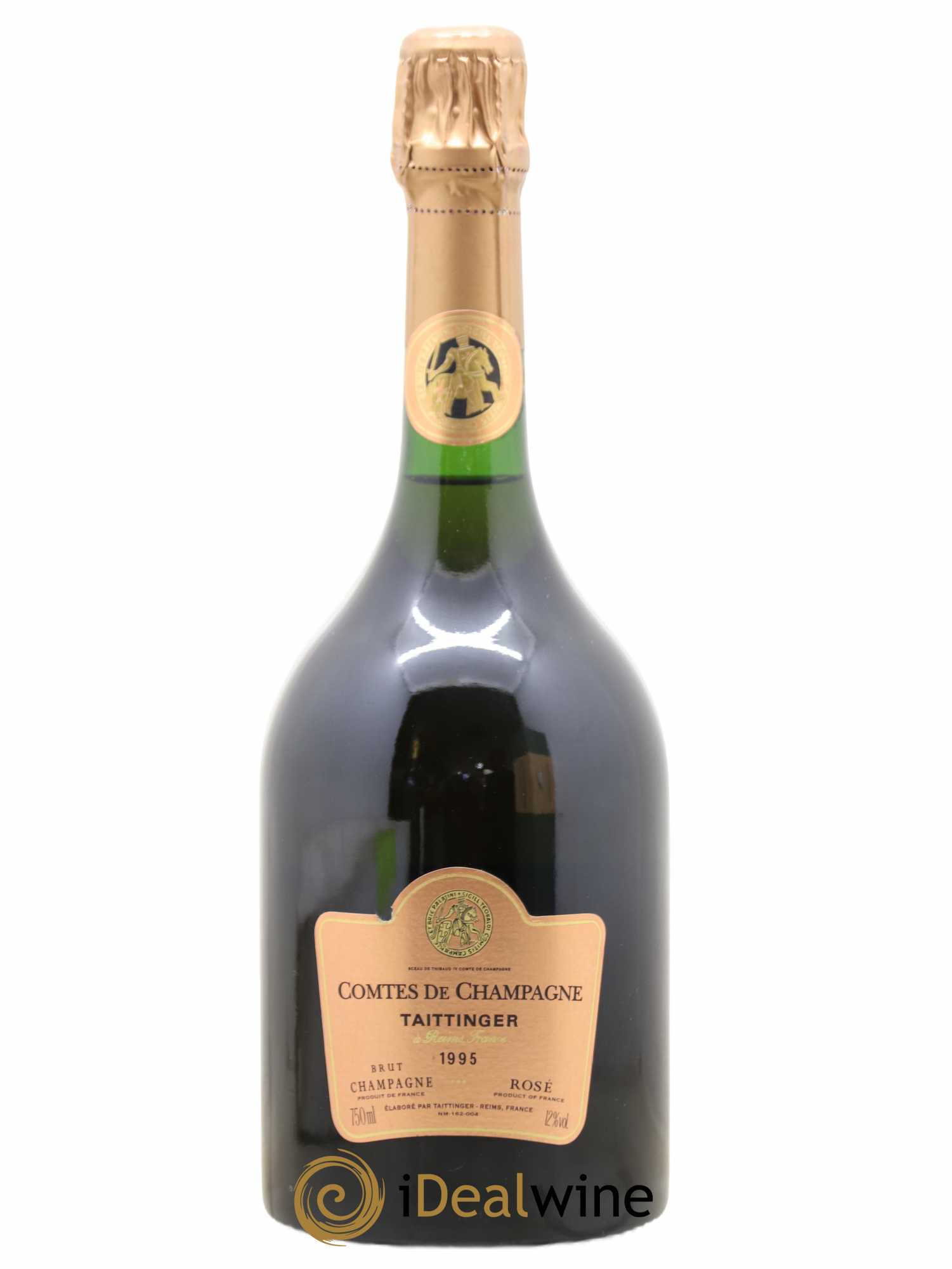 Comtes de Champagne Rosé Grand Cru Brut Taittinger 1995 - Lot de 1 bouteille - 1