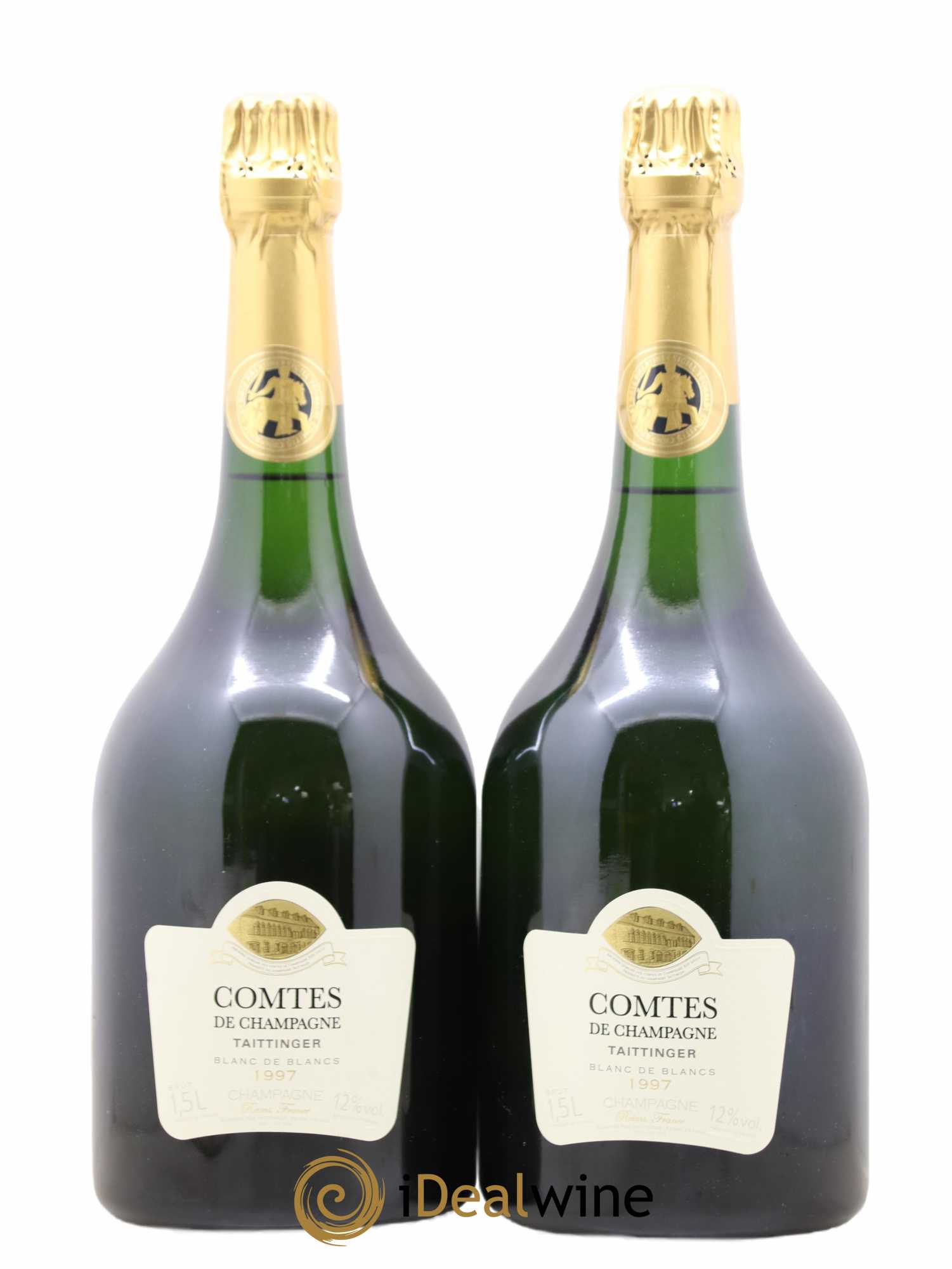 Comtes de Champagne Taittinger 1997 - Lot de 2 magnums - 0