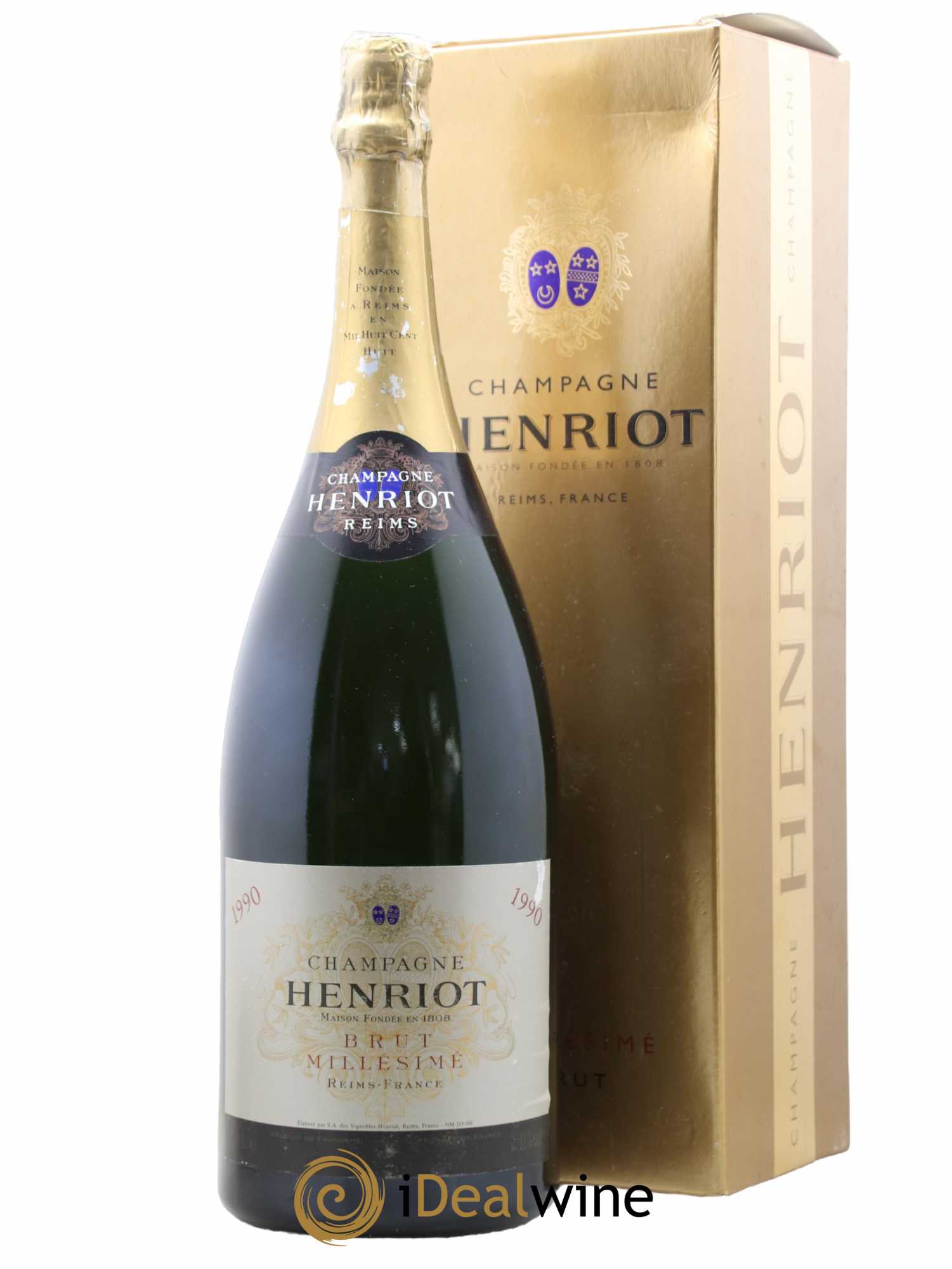 Brut Millésimé Henriot 1990 - Lot de 1 magnum - 0