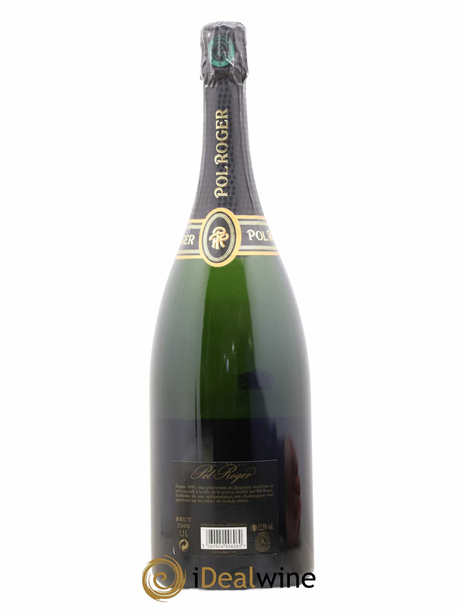 Brut Vintage Pol Roger 2006 - Lot de 1 magnum - 1