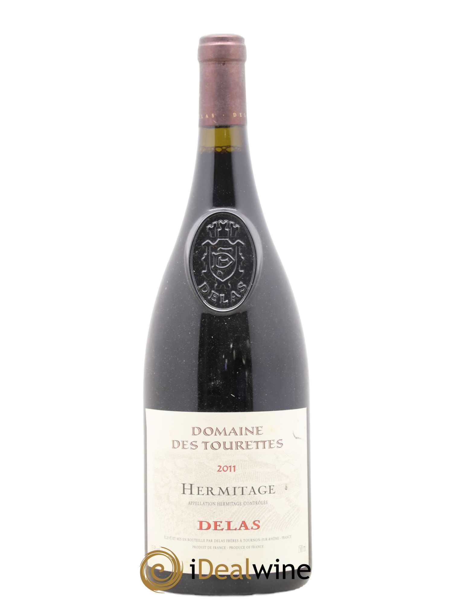 Hermitage Domaine des Tourettes Delas Frères 2011 - Lot de 1 magnum - 0