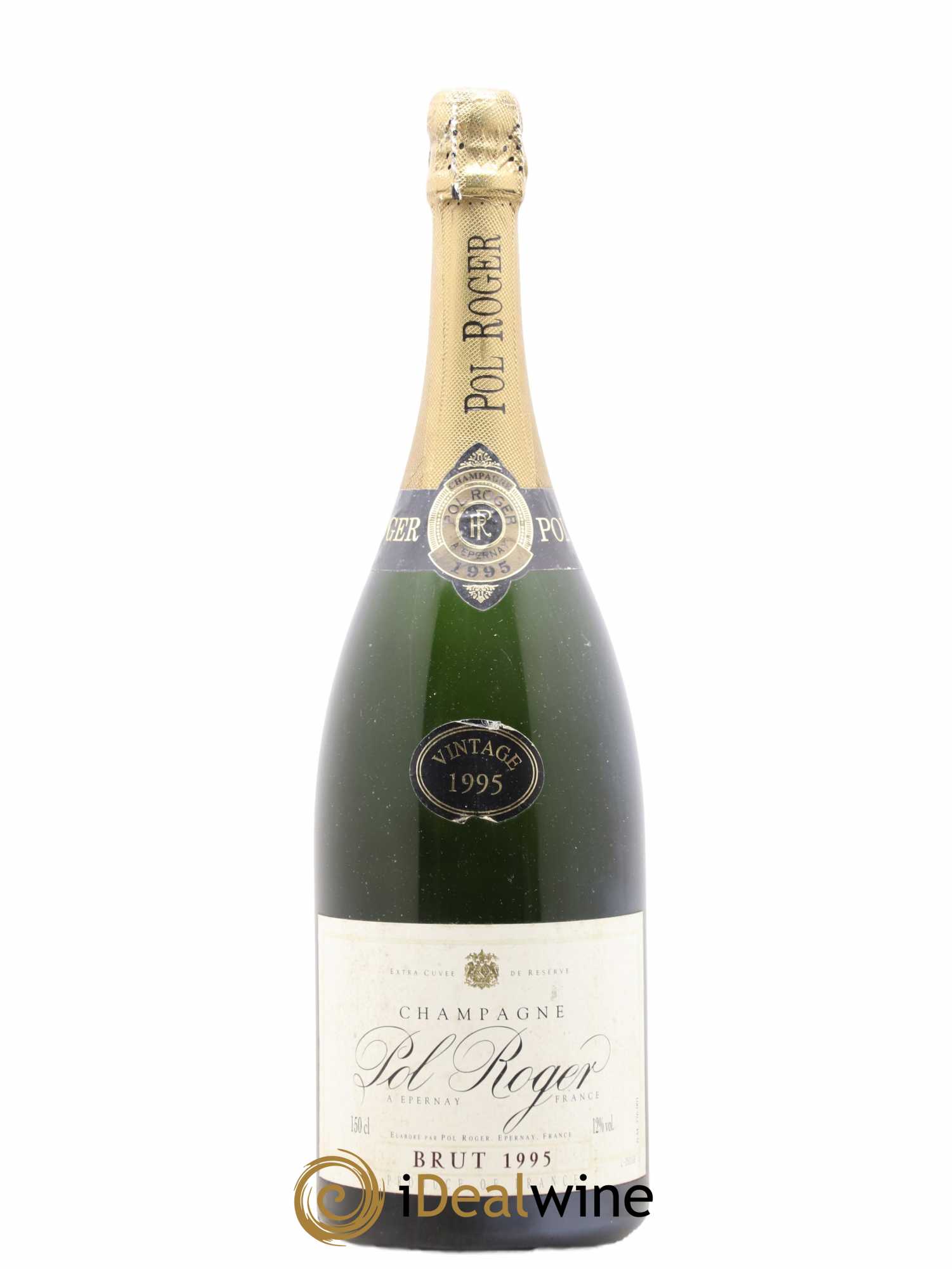 Brut Vintage Pol Roger 1995 - Lot de 1 magnum - 0