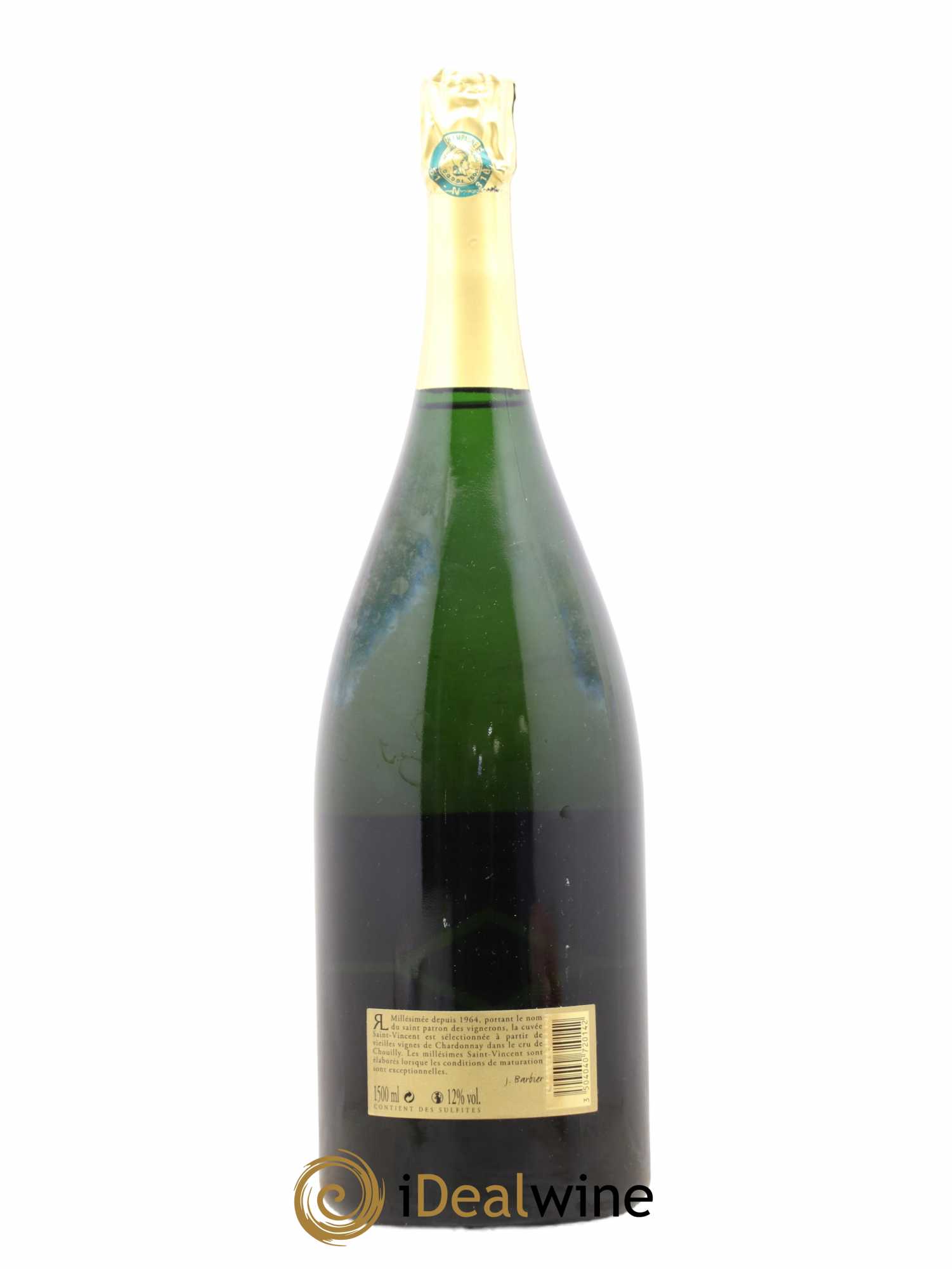 Champagne Saint Vincent R et L Legras 1996 - Lot de 1 magnum - 1
