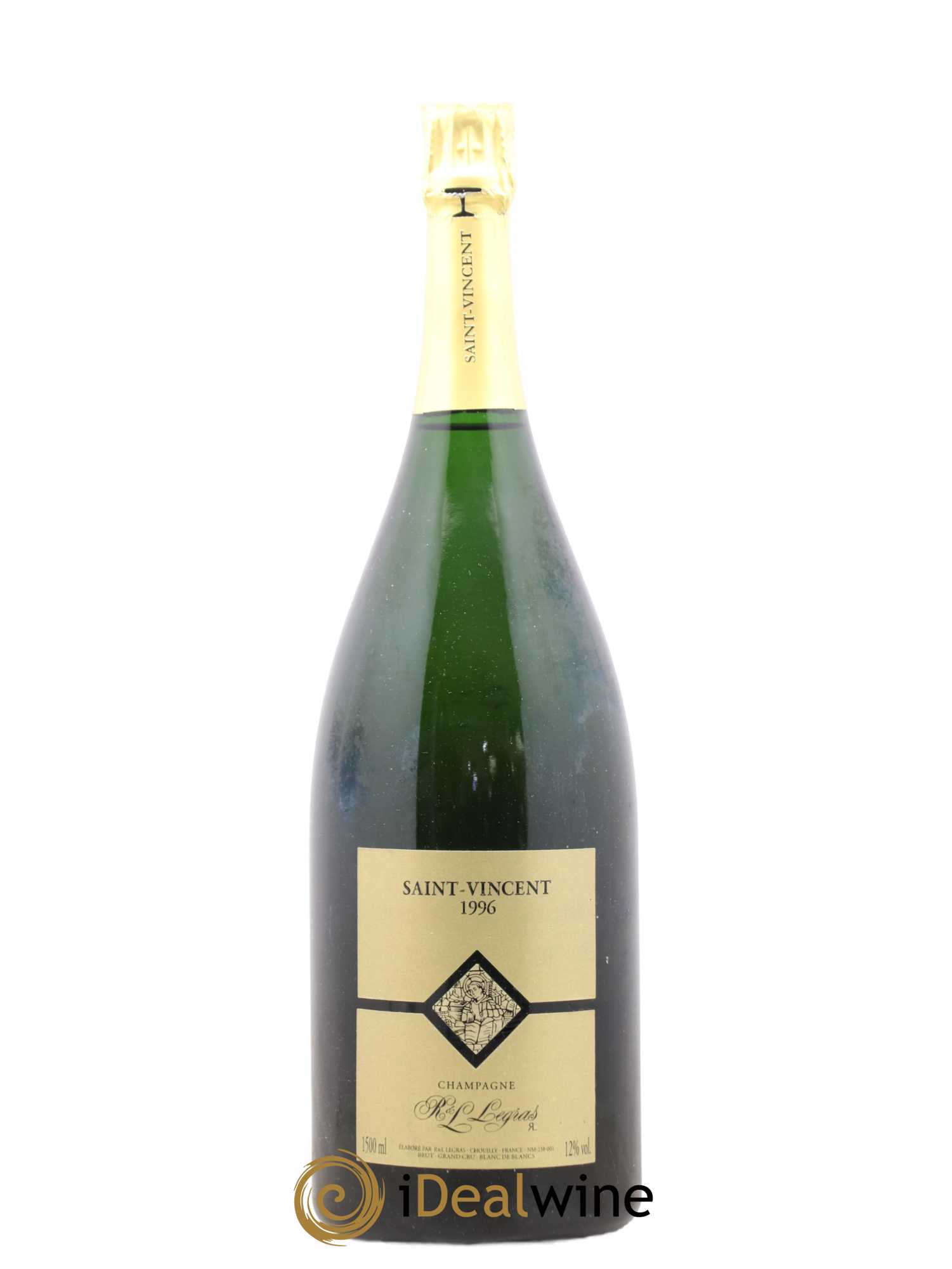 Champagne Saint Vincent R et L Legras 1996 - Lot de 1 magnum - 0