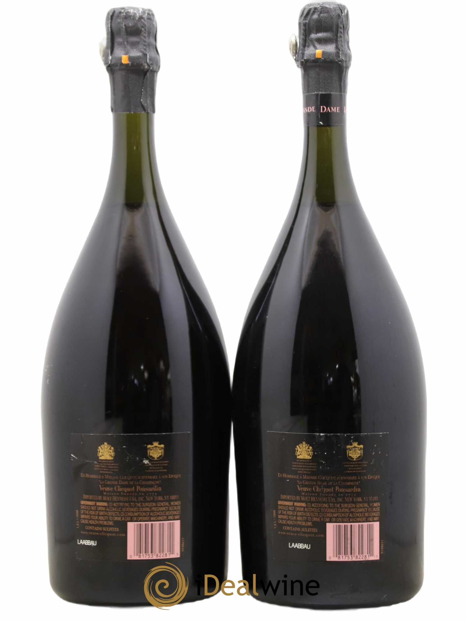 La Grande Dame Veuve Clicquot 1998 - Lot of 2 magnums - 1