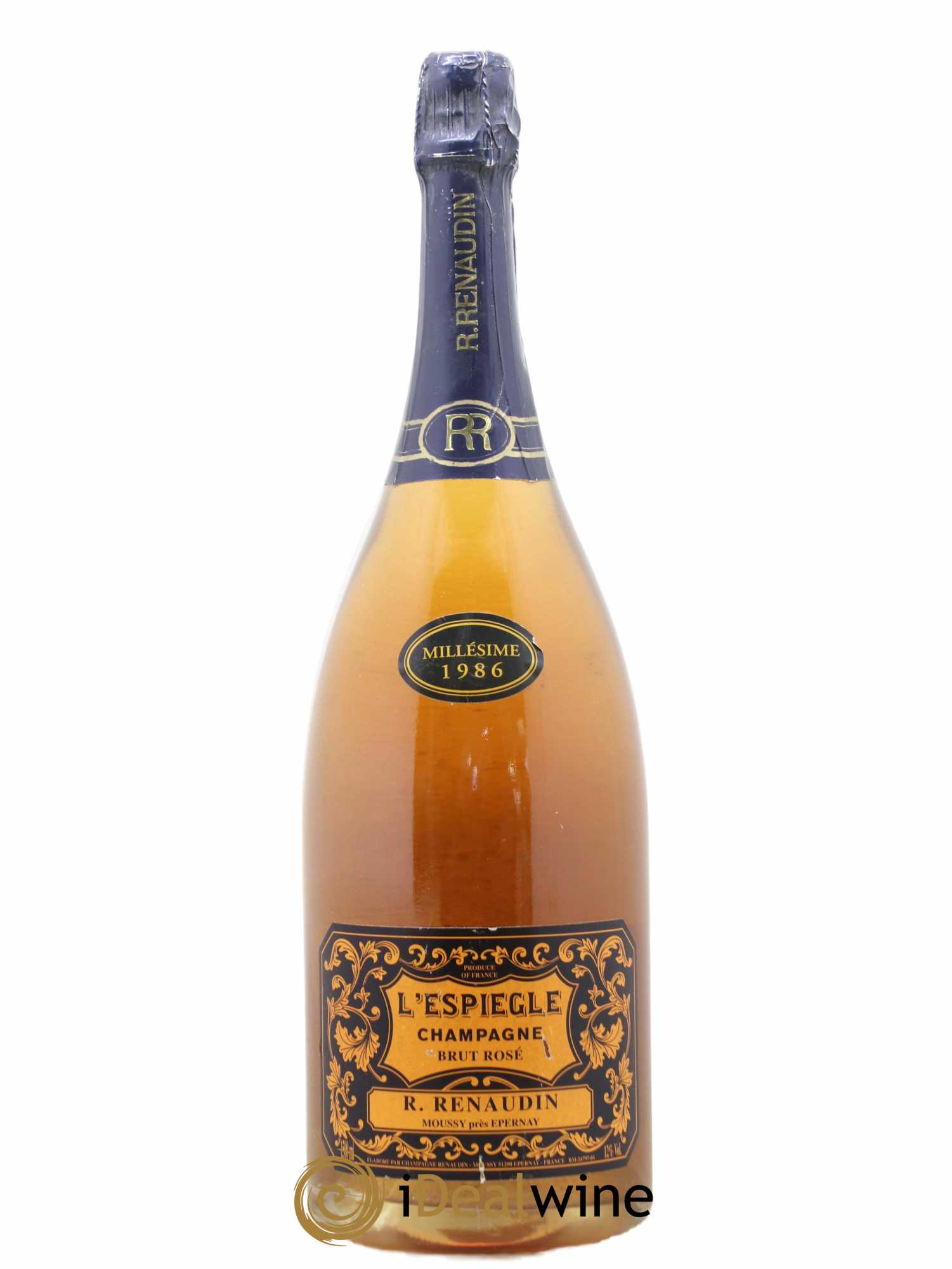 Champagne - L'espiègle R.Renaudin 1986 - Posten von 1 Magnum - 0
