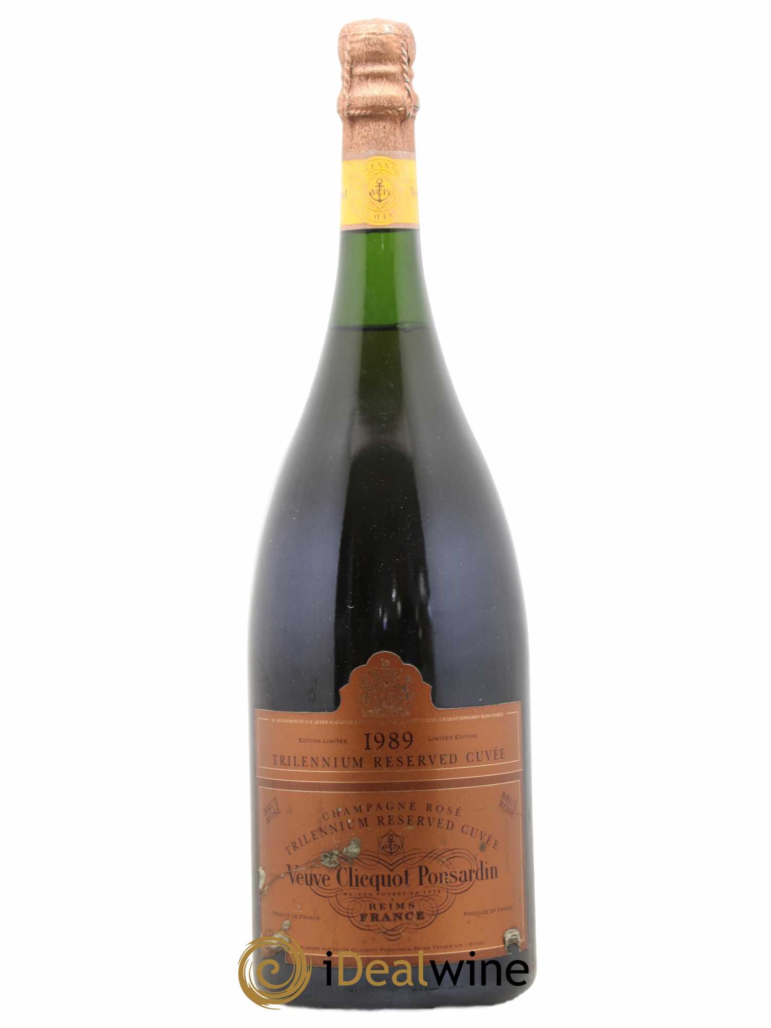 Champagne - Trillenium Reserve cuvée Clicquot 1989 - Lot de 1 magnum - 0