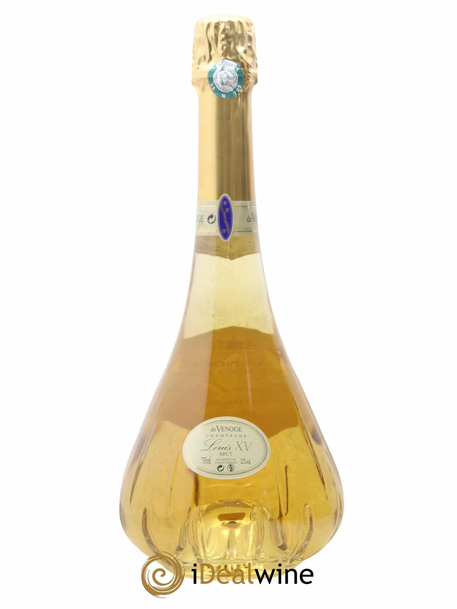Louis XV De Venoge 1996 - Lot de 1 bouteille - 2