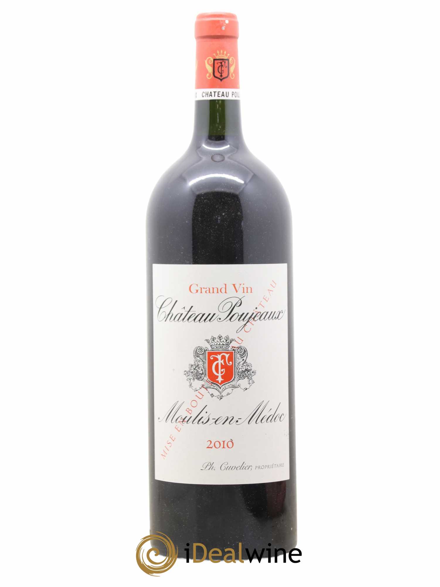 Château Poujeaux 2010 - Lot de 1 magnum - 0