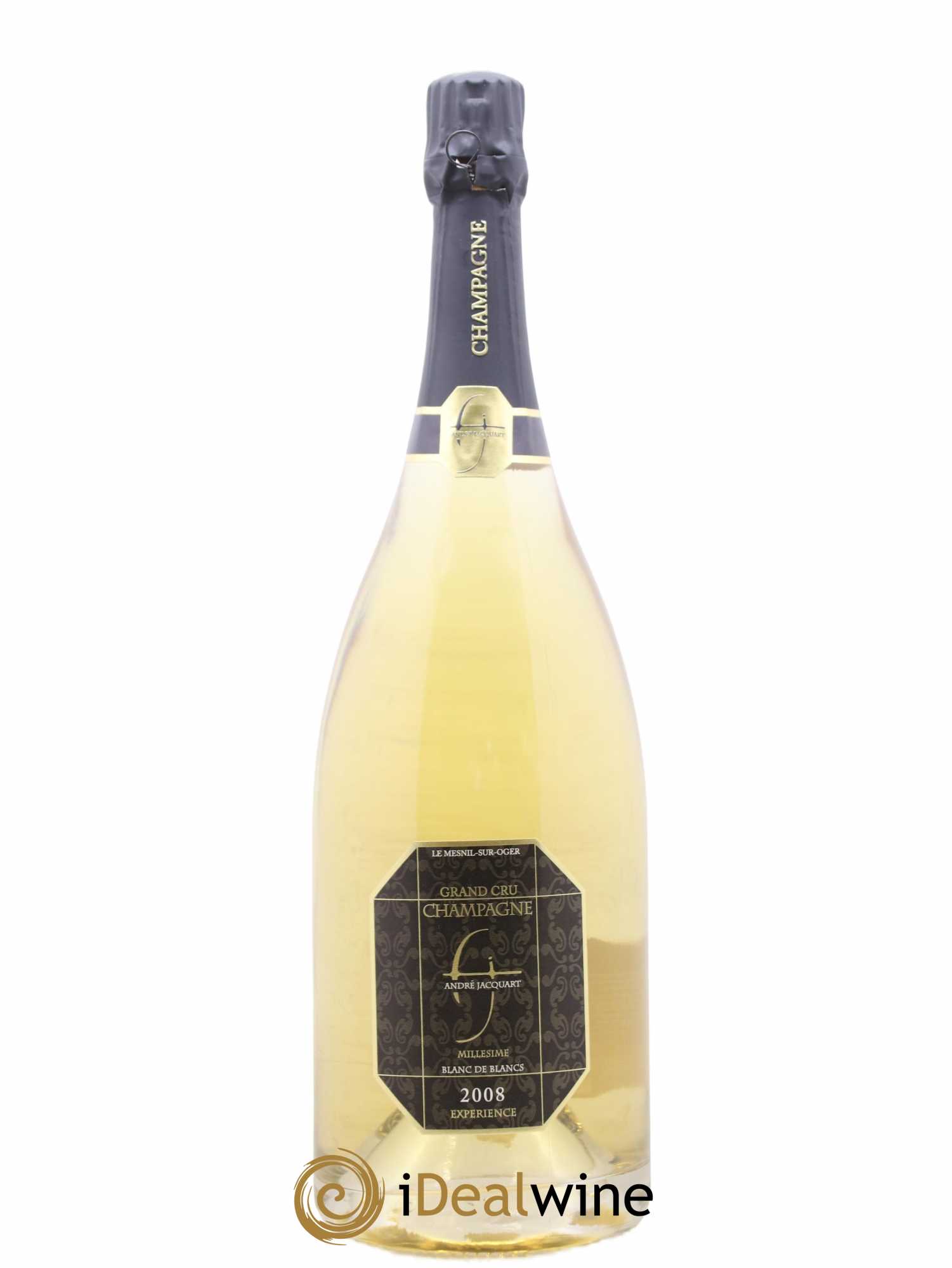 Champagne Experience André Jacquart Blanc de blancs 2008 - Posten von 1 Magnum - 0