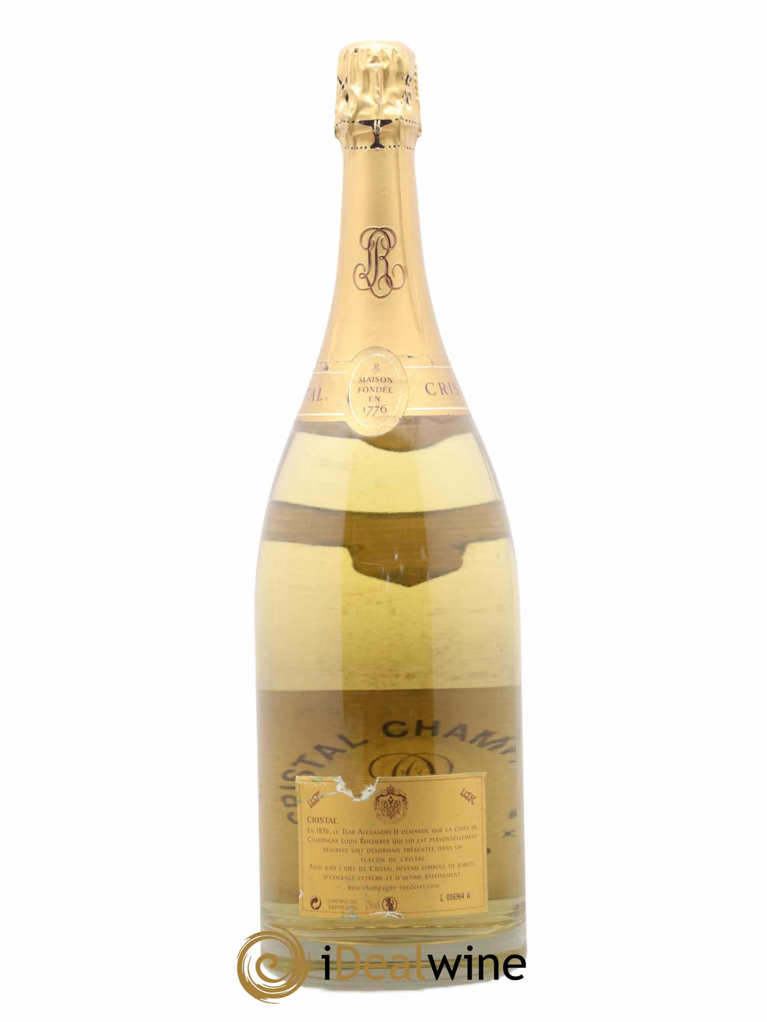 Cristal Louis Roederer 2002 - Lot de 1 magnum - 1