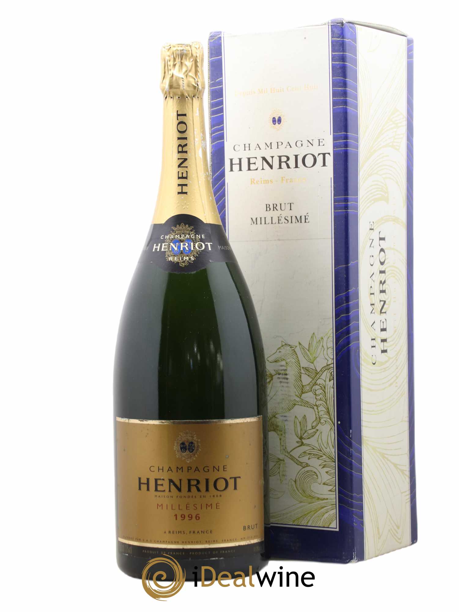 Brut Millésimé Henriot 1996 - Lot de 1 bouteille - 0