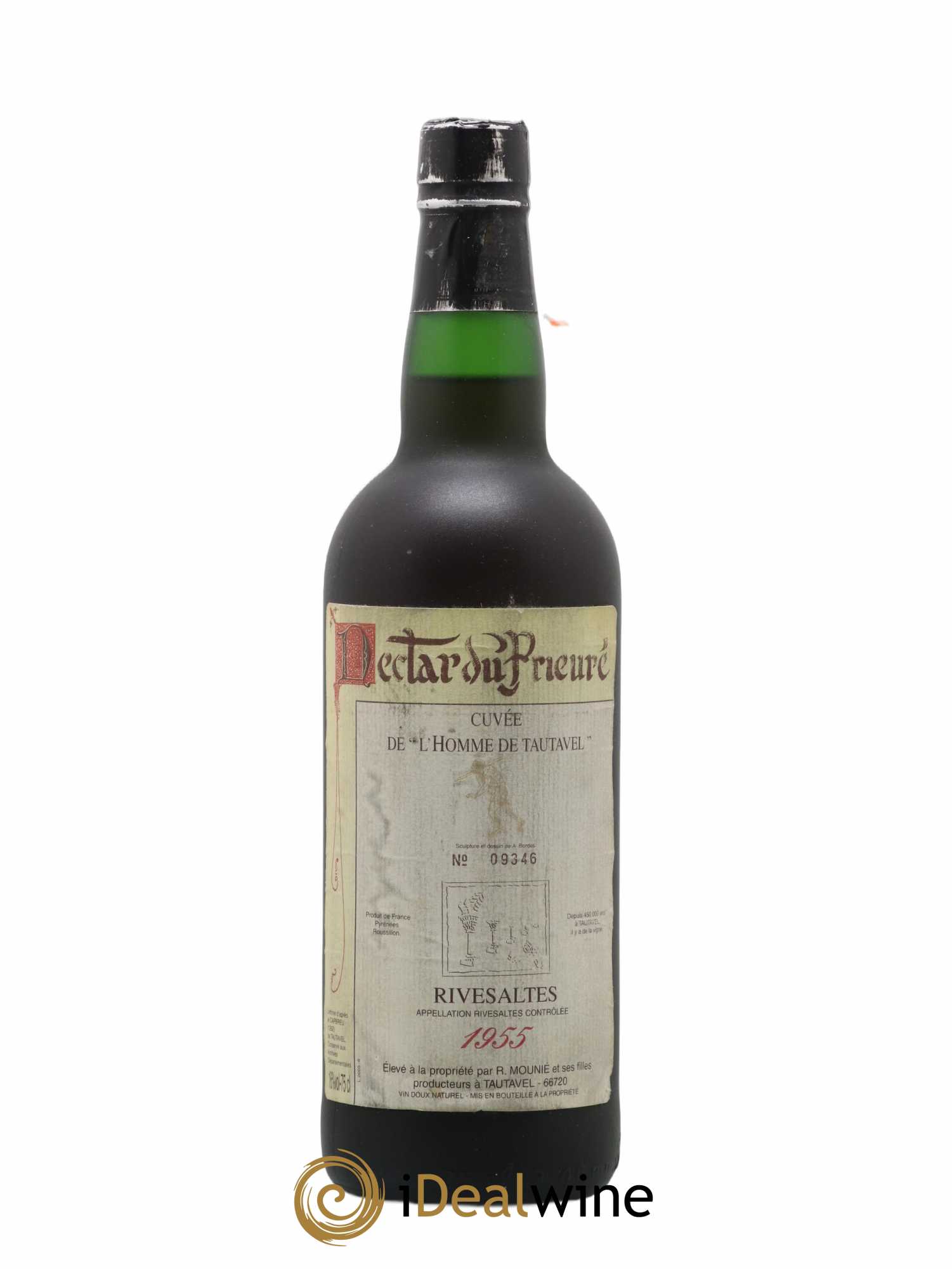 Rivesaltes Cuvée de L'Homme de Tautavel Nectar du Prieuré Mounie 1955 - Posten von 1 Flasche - 0