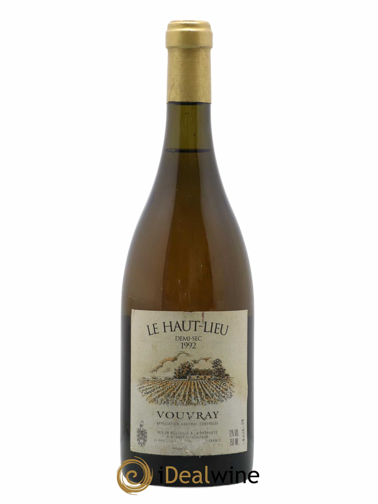 Vouvray Le Haut-Lieu Demi-Sec Domaine Huet 1992 - Lot de 1 bouteille - 0