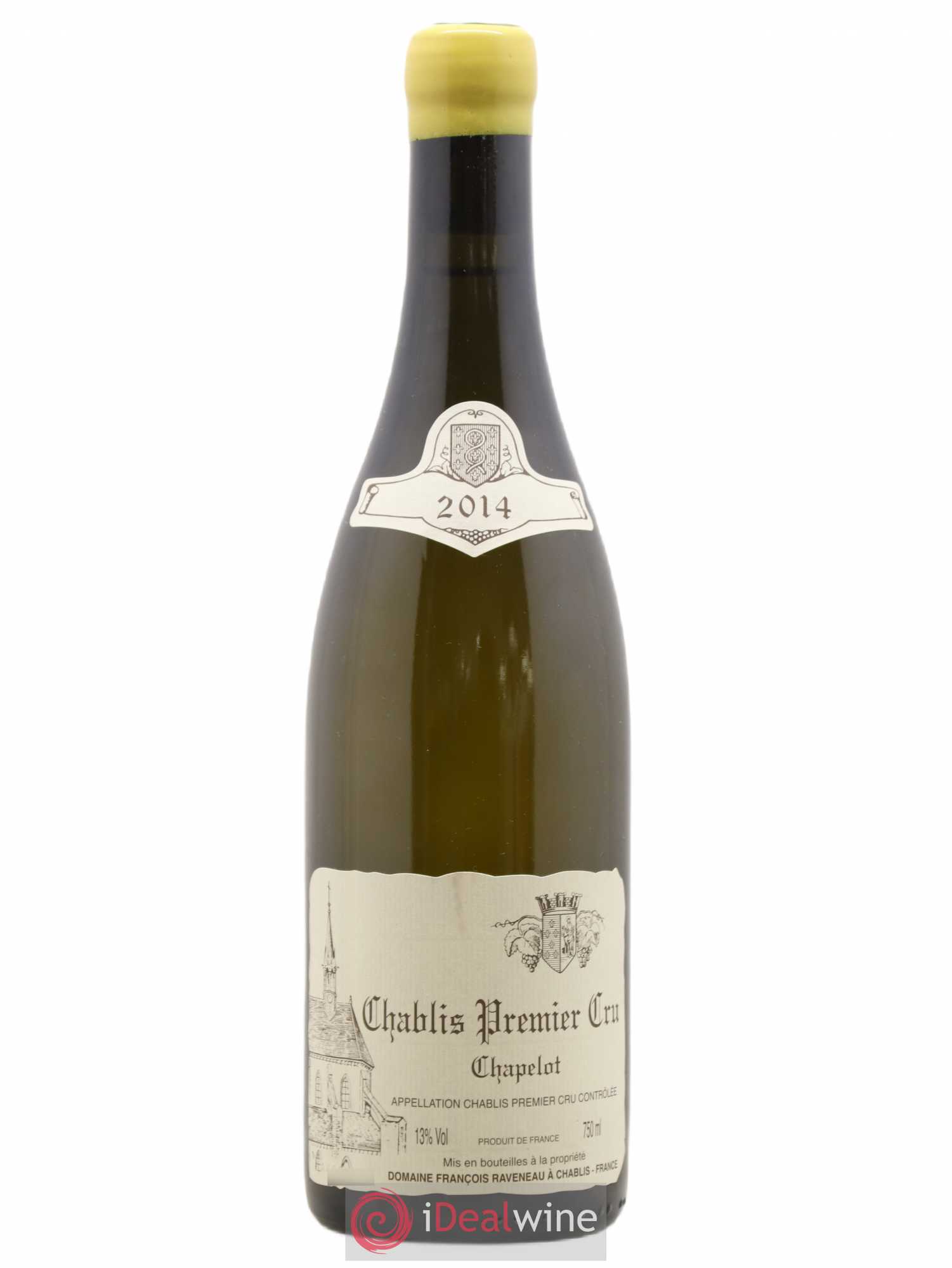 Chablis 1er Cru Chapelot Raveneau (Domaine) 2014 - Lot de 1 bouteille - 0