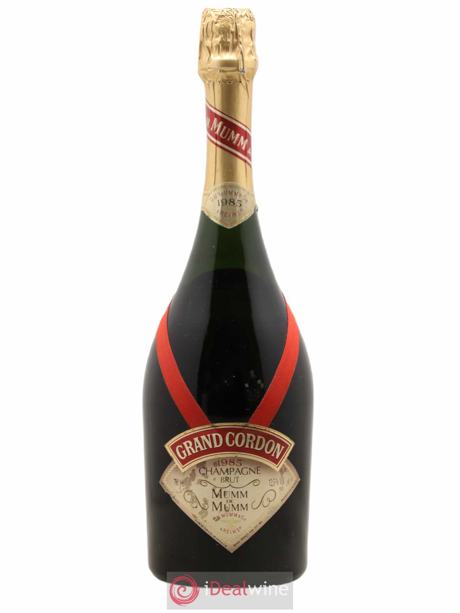 Grand Cordon Mumm 1985 - Lot de 1 bouteille - 0