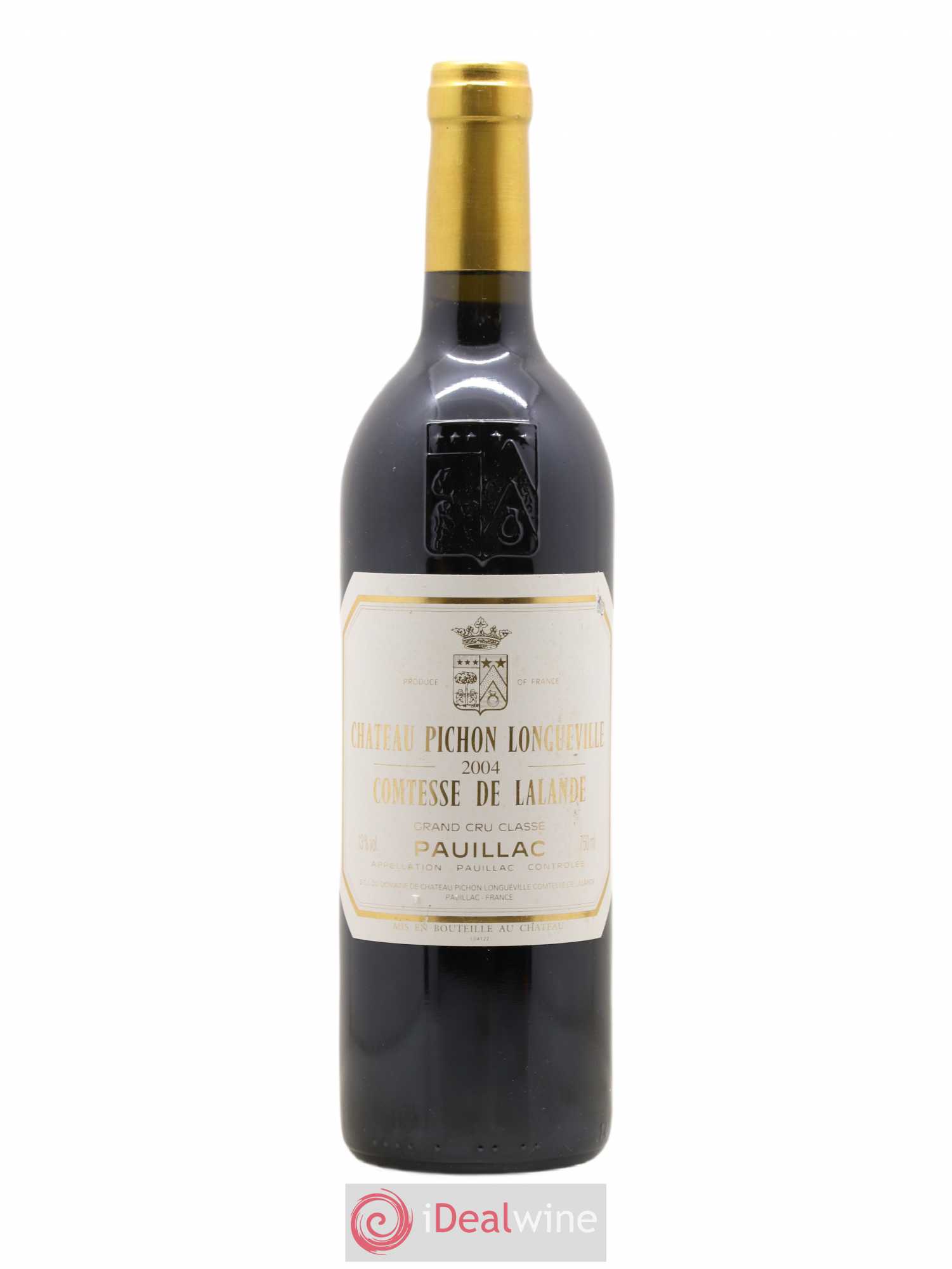 Château Pichon Longueville Comtesse de Lalande 2ème Grand Cru Classé 2004 - Lot de 1 bouteille - 0