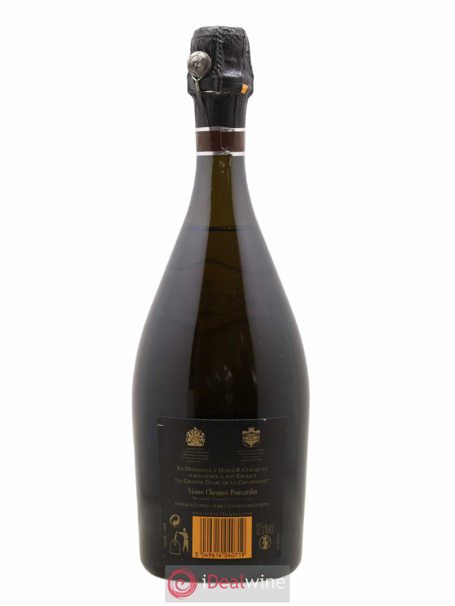 La Grande Dame Veuve Clicquot 1998 - Lot de 1 bouteille - 1