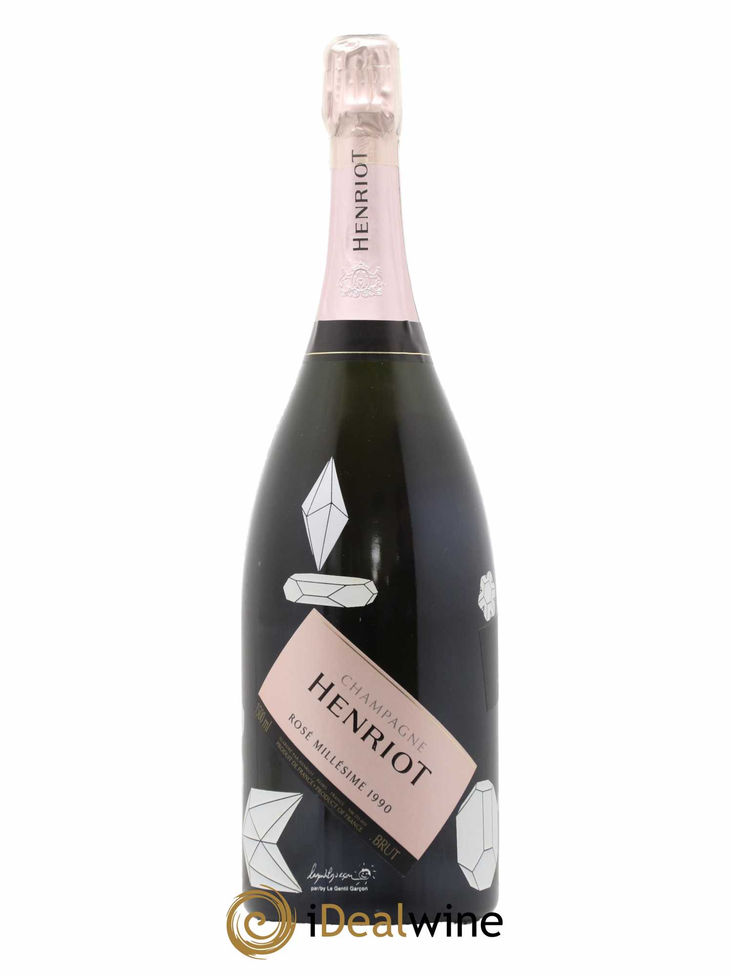 Rosé Brut Henriot 1990 - Lot de 1 magnum - 1