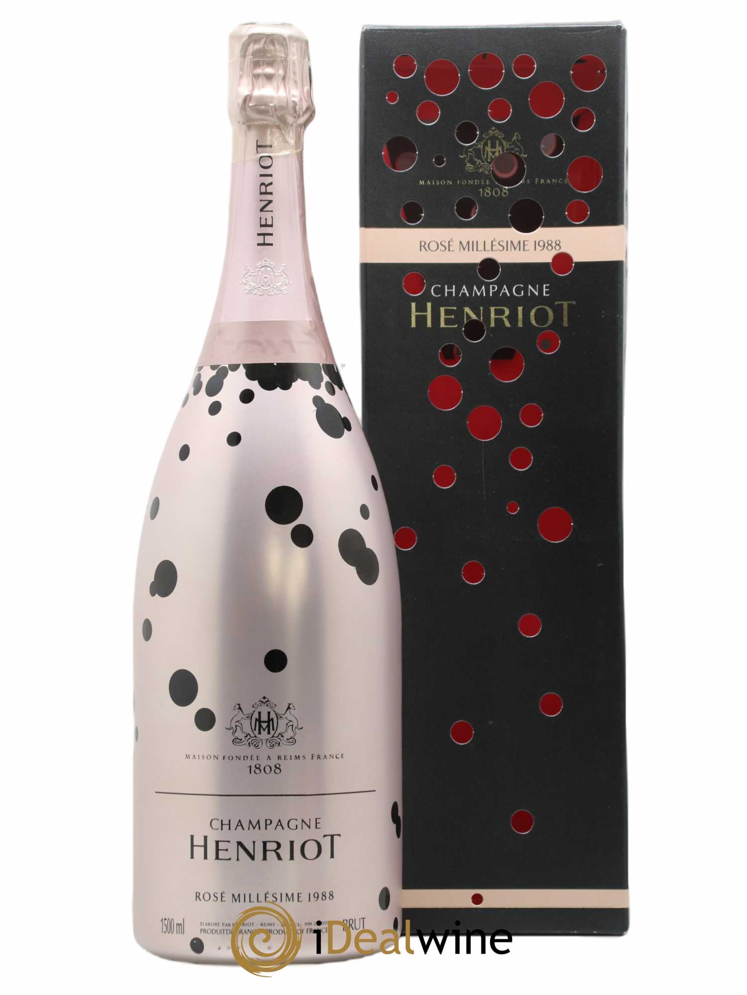 Rosé Brut Henriot 1988 - Lot de 1 magnum - 0