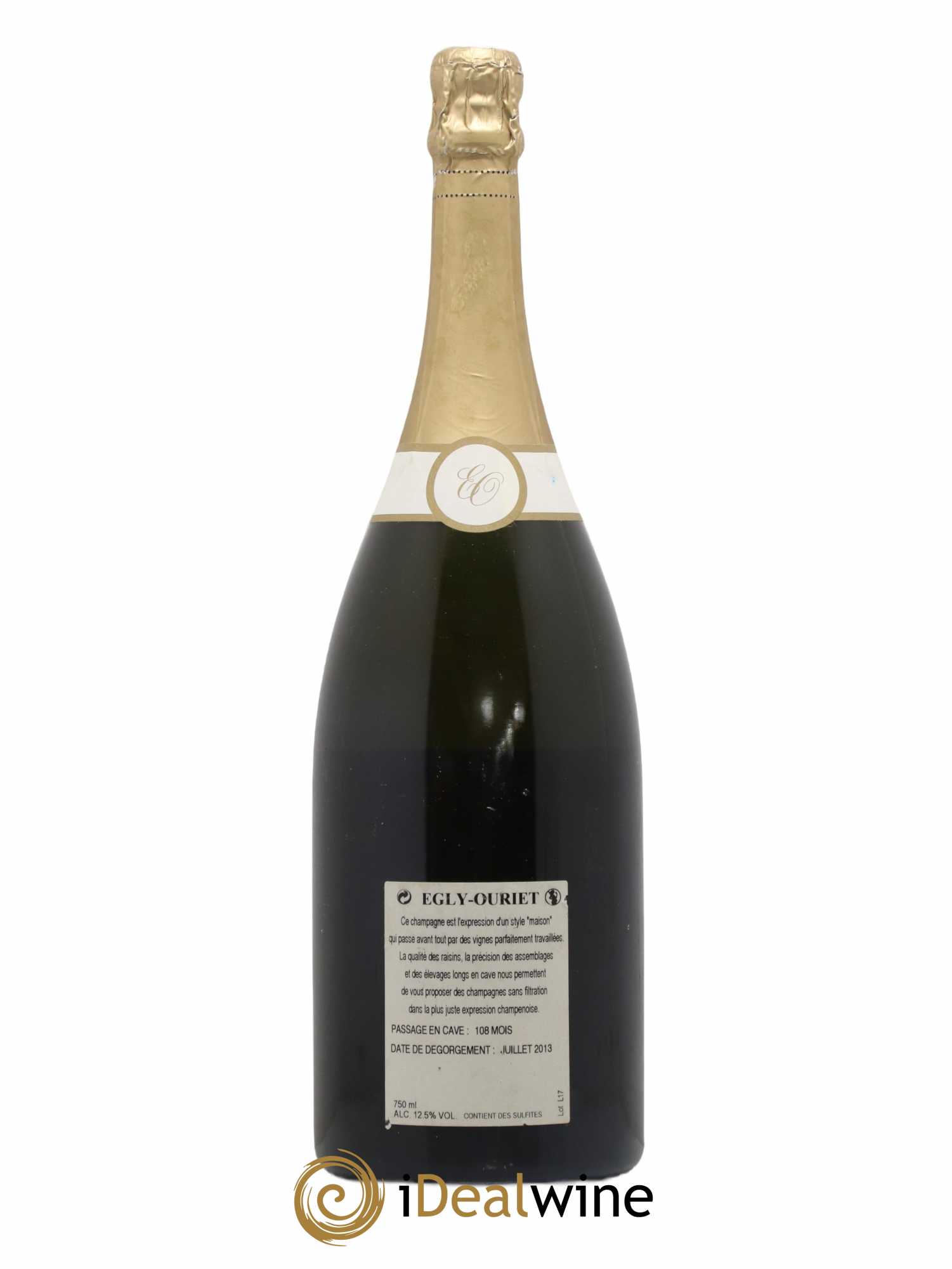Ambonnay Vieilles Vignes Brut Millésimé Egly-Ouriet 2003 - Lot de 1 magnum - 1