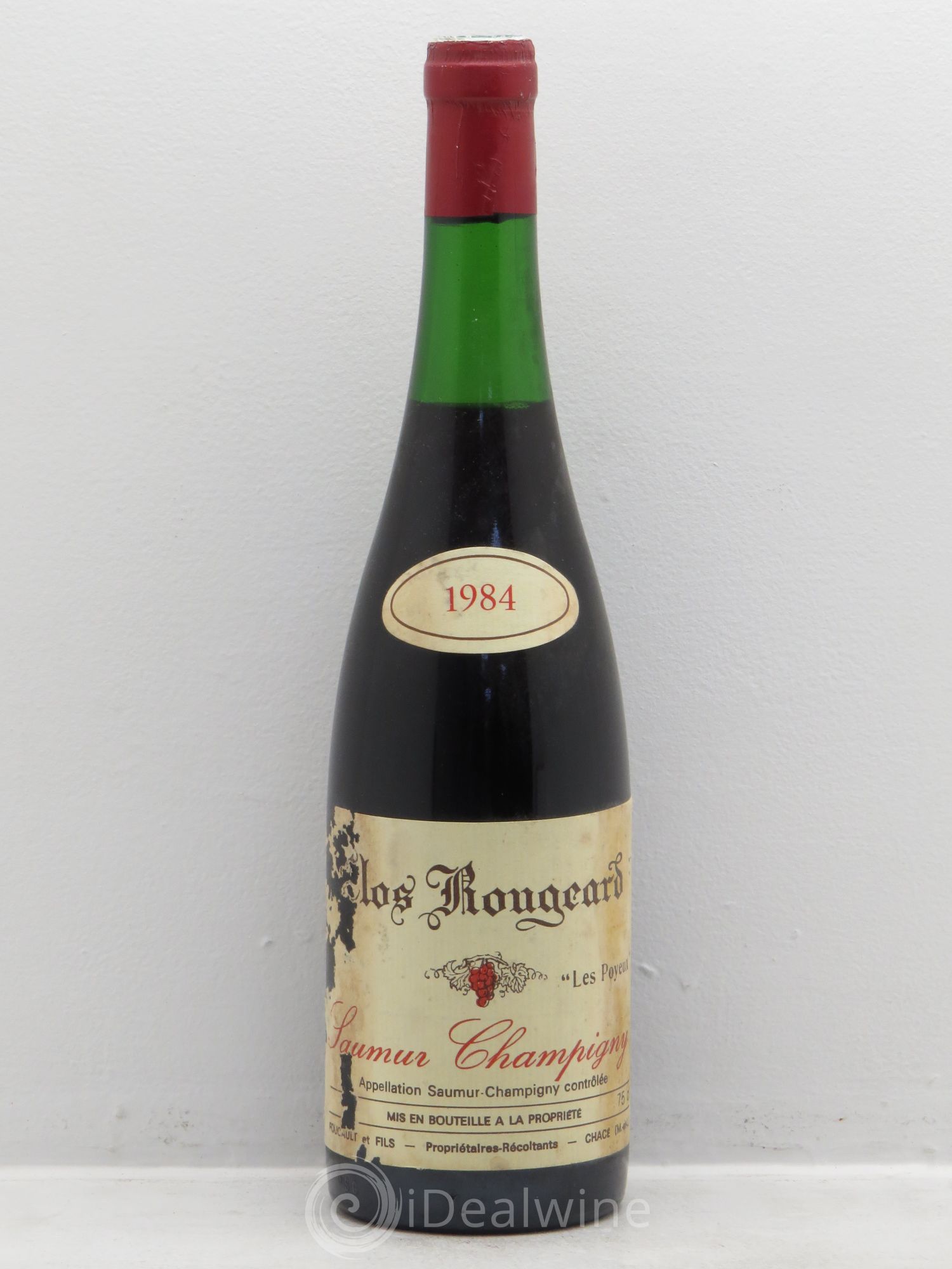 Saumur-Champigny Les Poyeux Clos Rougeard 1984 - Lot de 1 bouteille - 0