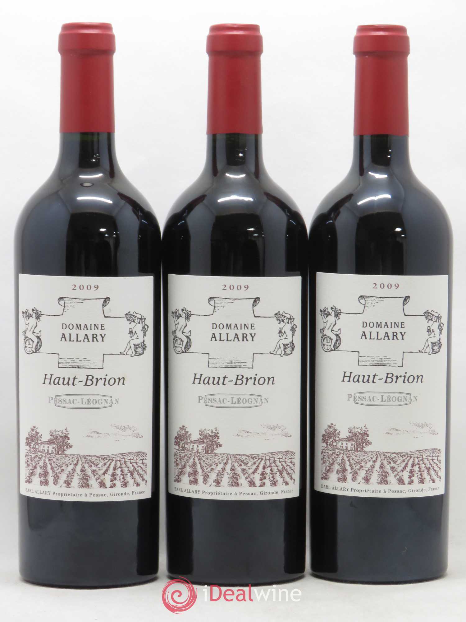Domaine Allary Haut-Brion 2009 - Lot de 3 bouteilles - 0