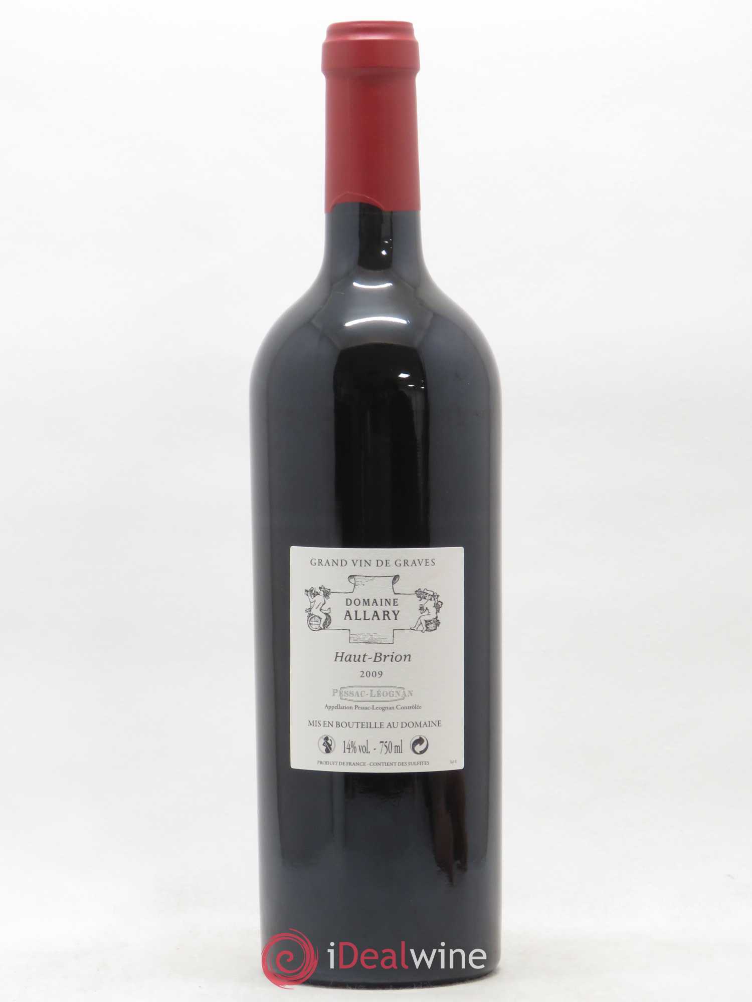 Domaine Allary Haut-Brion 2009 - Lot de 1 bouteille - 1