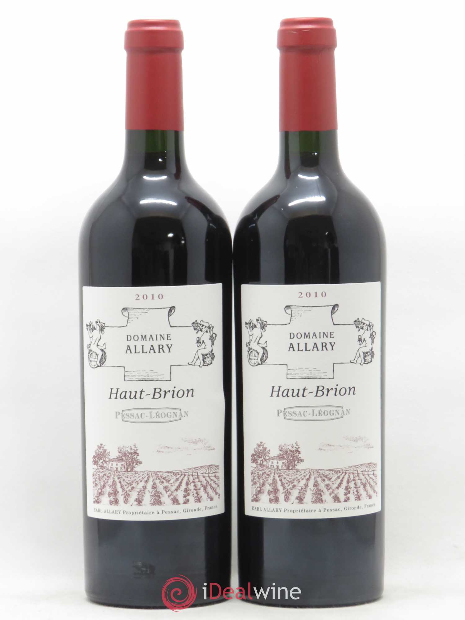 Domaine Allary Haut-Brion 2010 - Lot de 2 bouteilles - 0