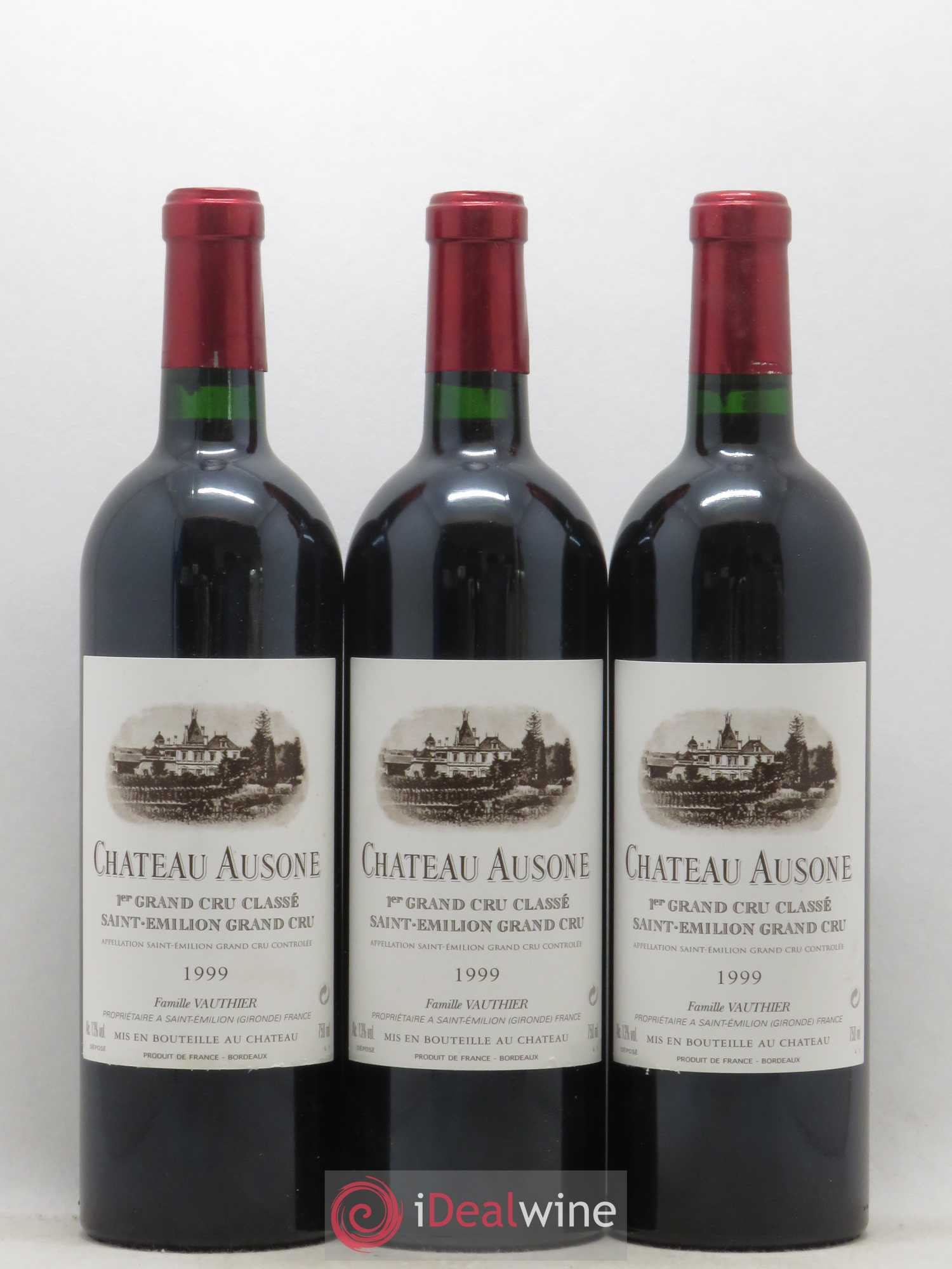 Château Ausone 1er Grand Cru Classé A 1999 - Lot de 12 bouteilles - 3
